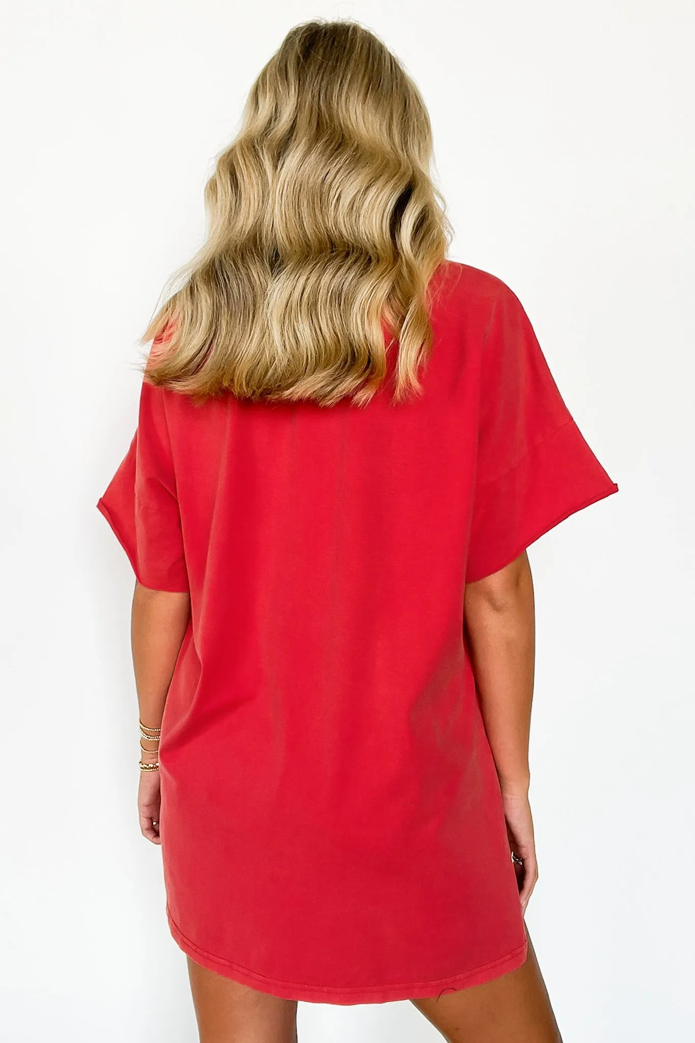 Pretty Potential V-Neck Oversized Top - BACK IN STOCK