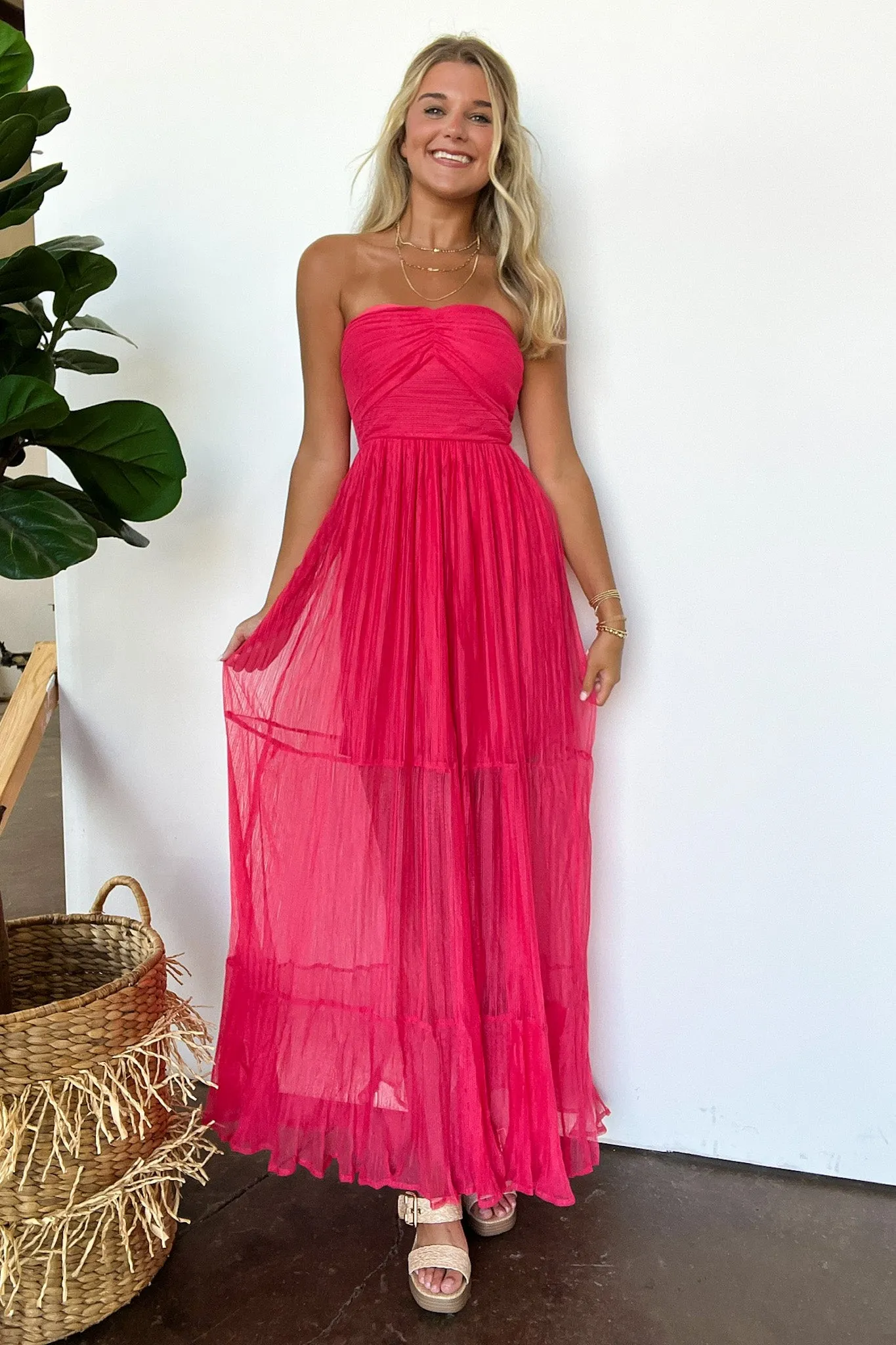 Proof of Perfection Tiered Smocked Maxi Dress - FINAL SALE
