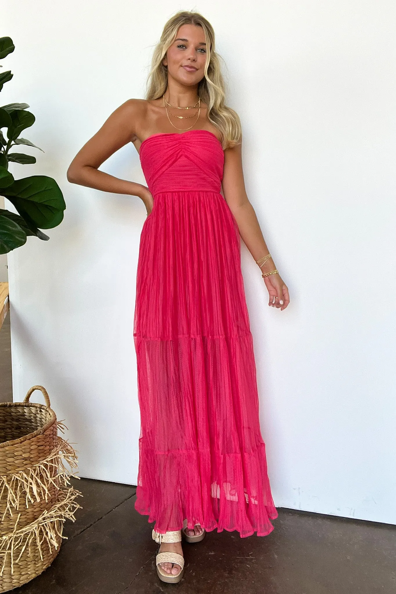 Proof of Perfection Tiered Smocked Maxi Dress - FINAL SALE