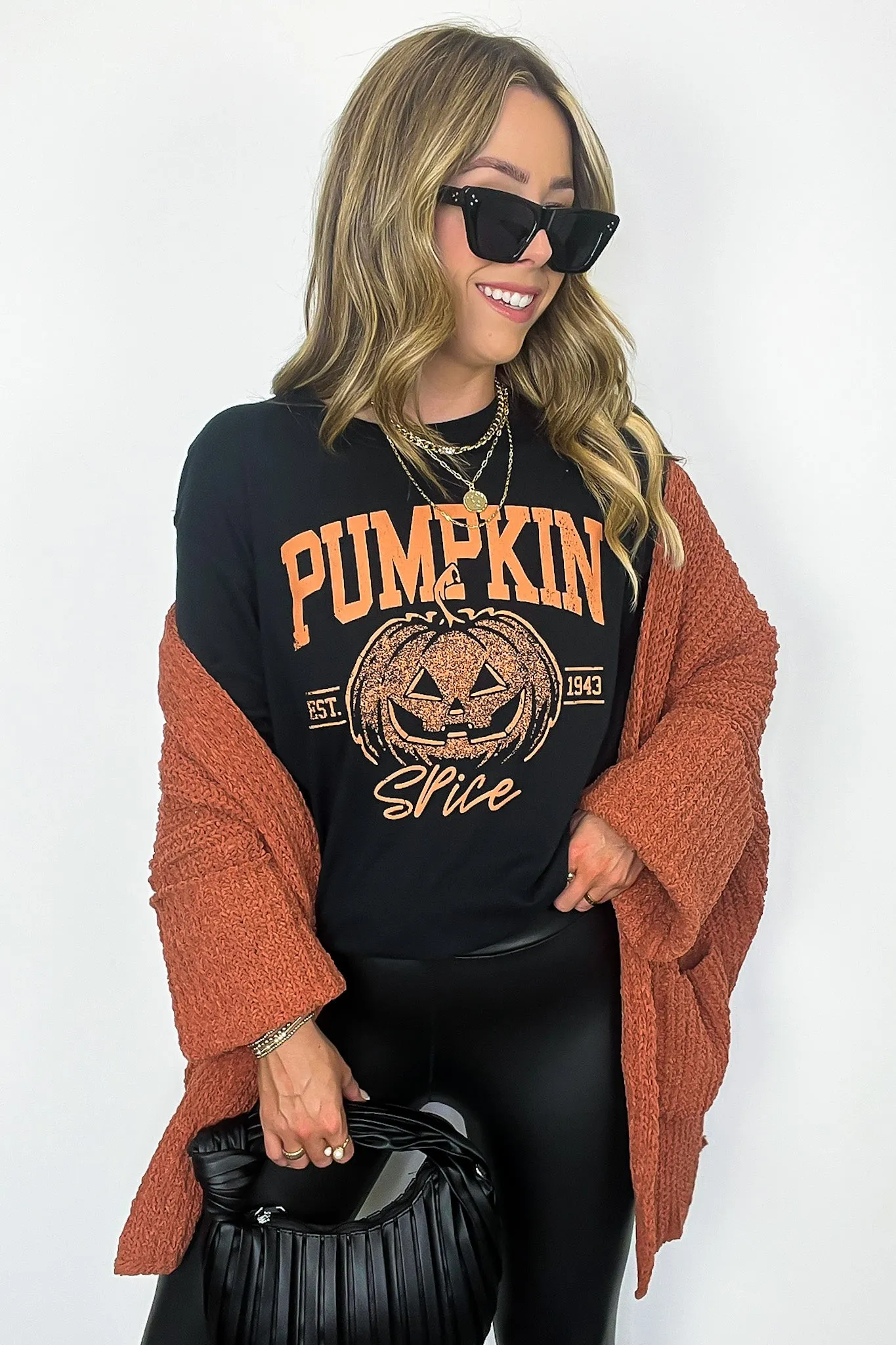 Pumpkin Spice Vintage Graphic Tee - FINAL SALE