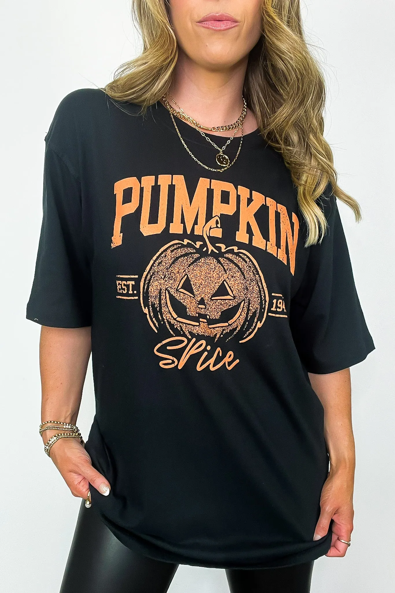 Pumpkin Spice Vintage Graphic Tee - FINAL SALE