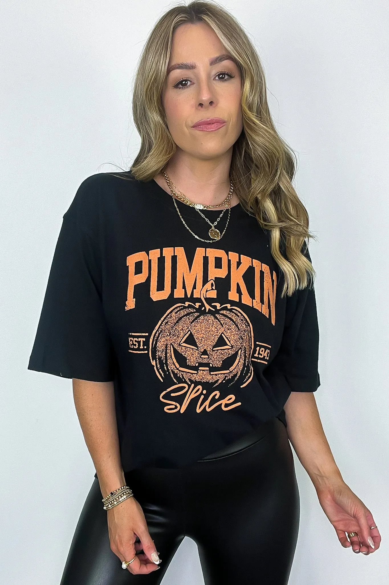 Pumpkin Spice Vintage Graphic Tee - FINAL SALE