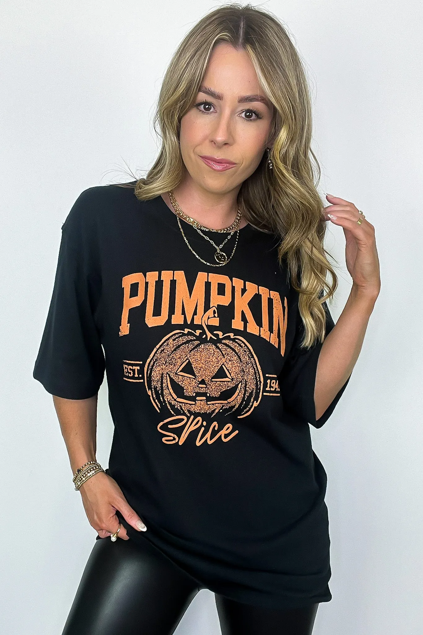 Pumpkin Spice Vintage Graphic Tee - FINAL SALE
