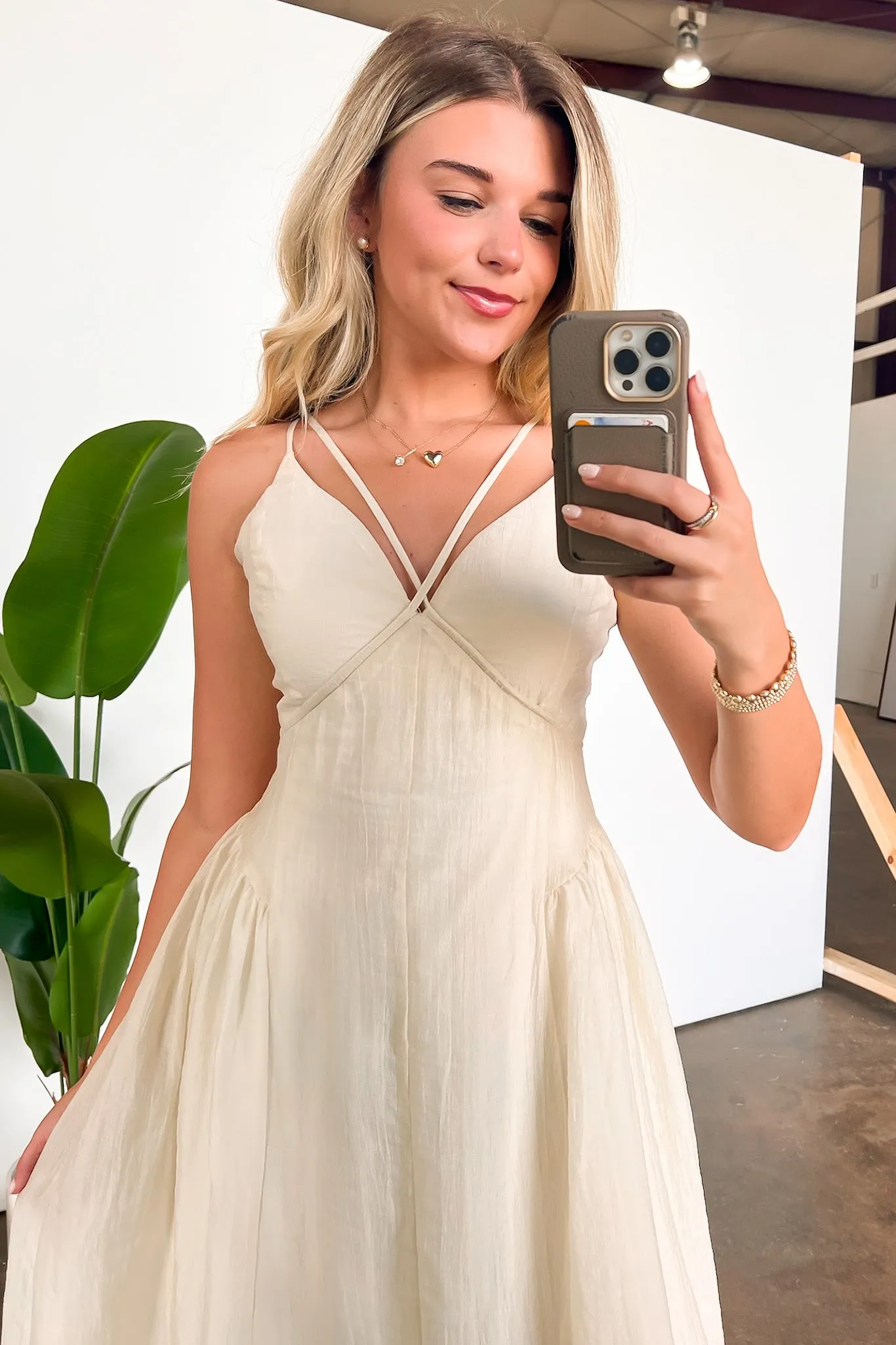 Questa Cutout Neckline Maxi Dress - FINAL SALE