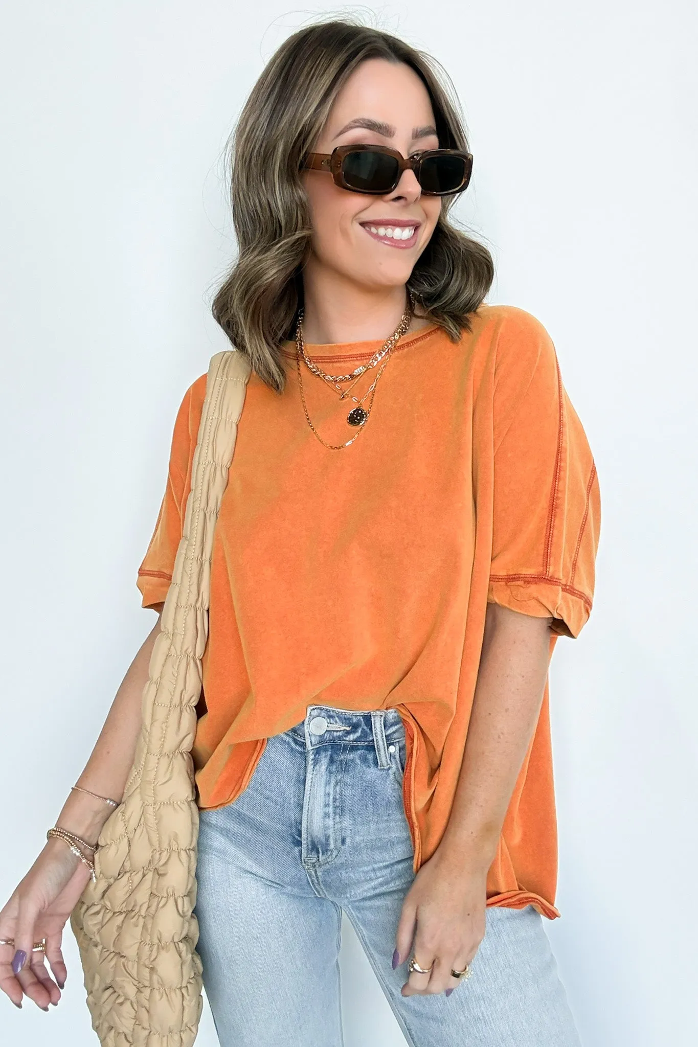 Rayven Mineral Wash Oversized Tee - FINAL SALE