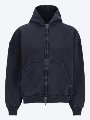 Regular zip up hoodie