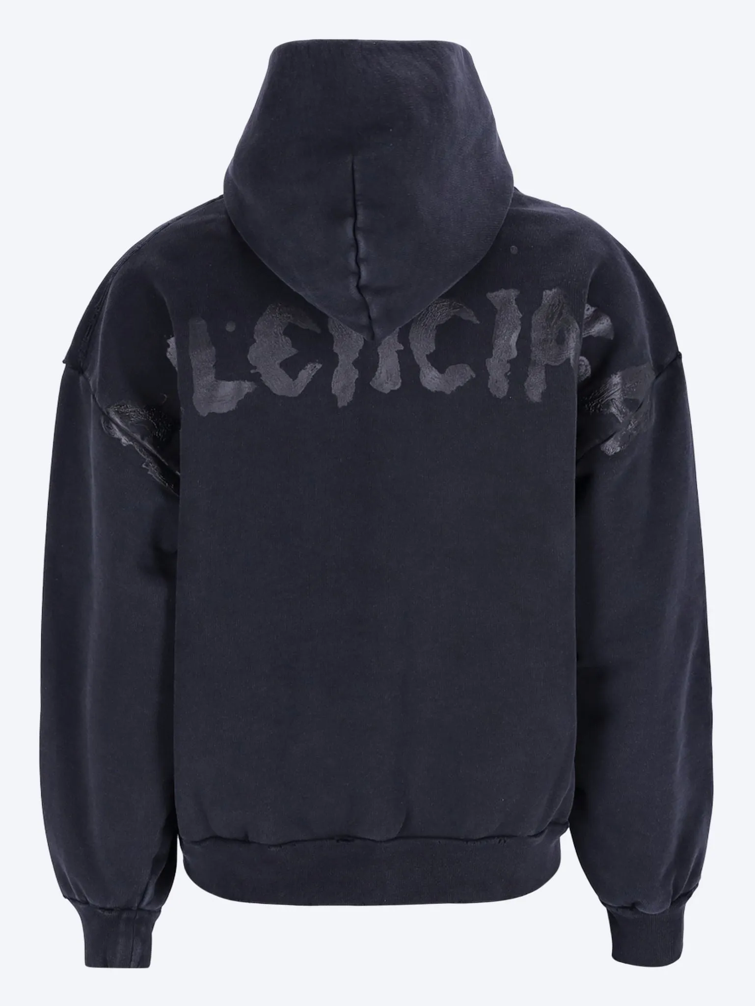 Regular zip up hoodie