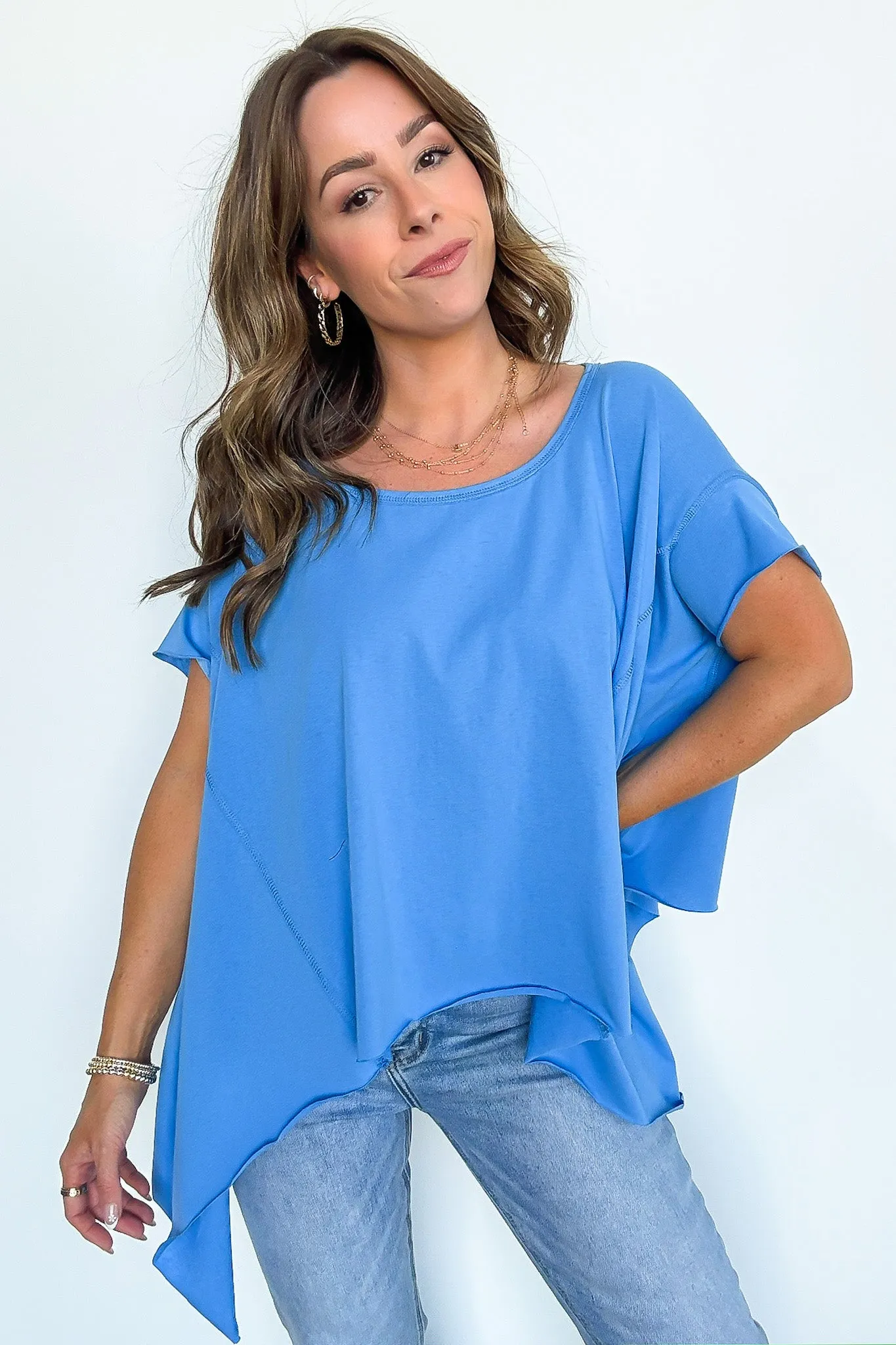 Remi Round Neck Relaxed Top