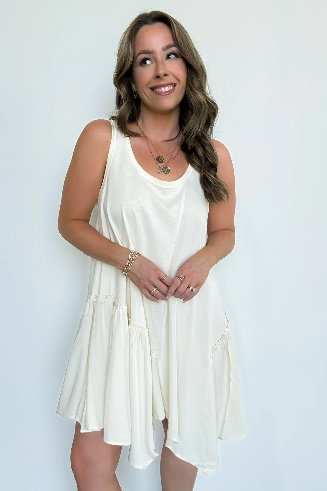 Right Moment Asymmetric Flare Dress - FINAL SALE