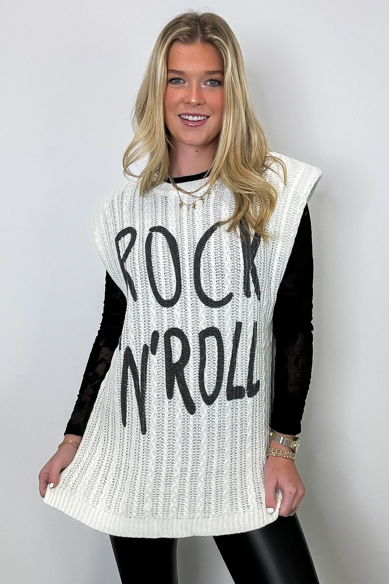 Rock and Roll Graphic Top