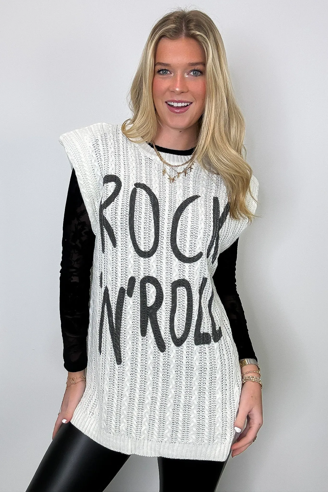 Rock and Roll Graphic Top
