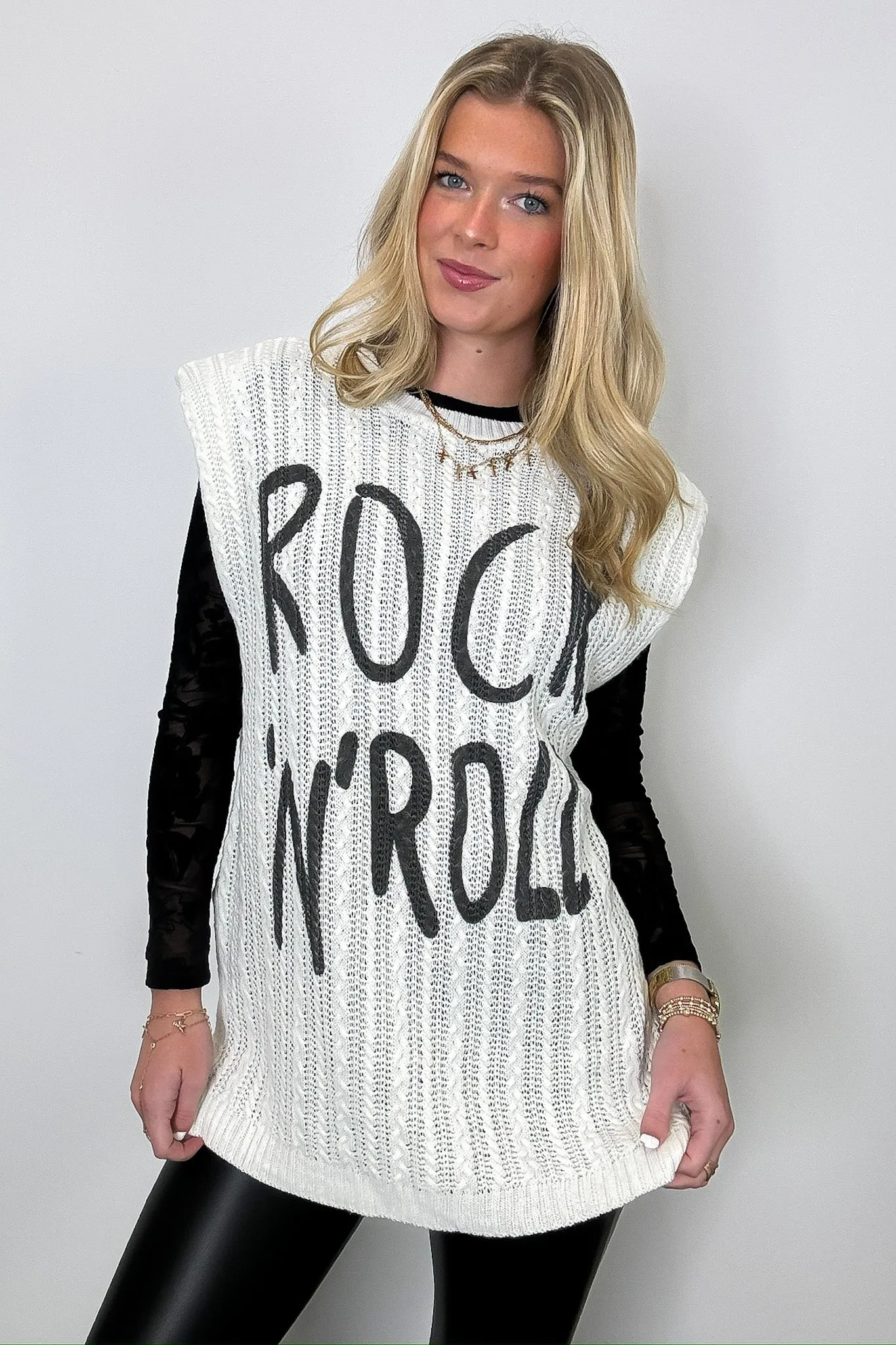 Rock and Roll Graphic Top