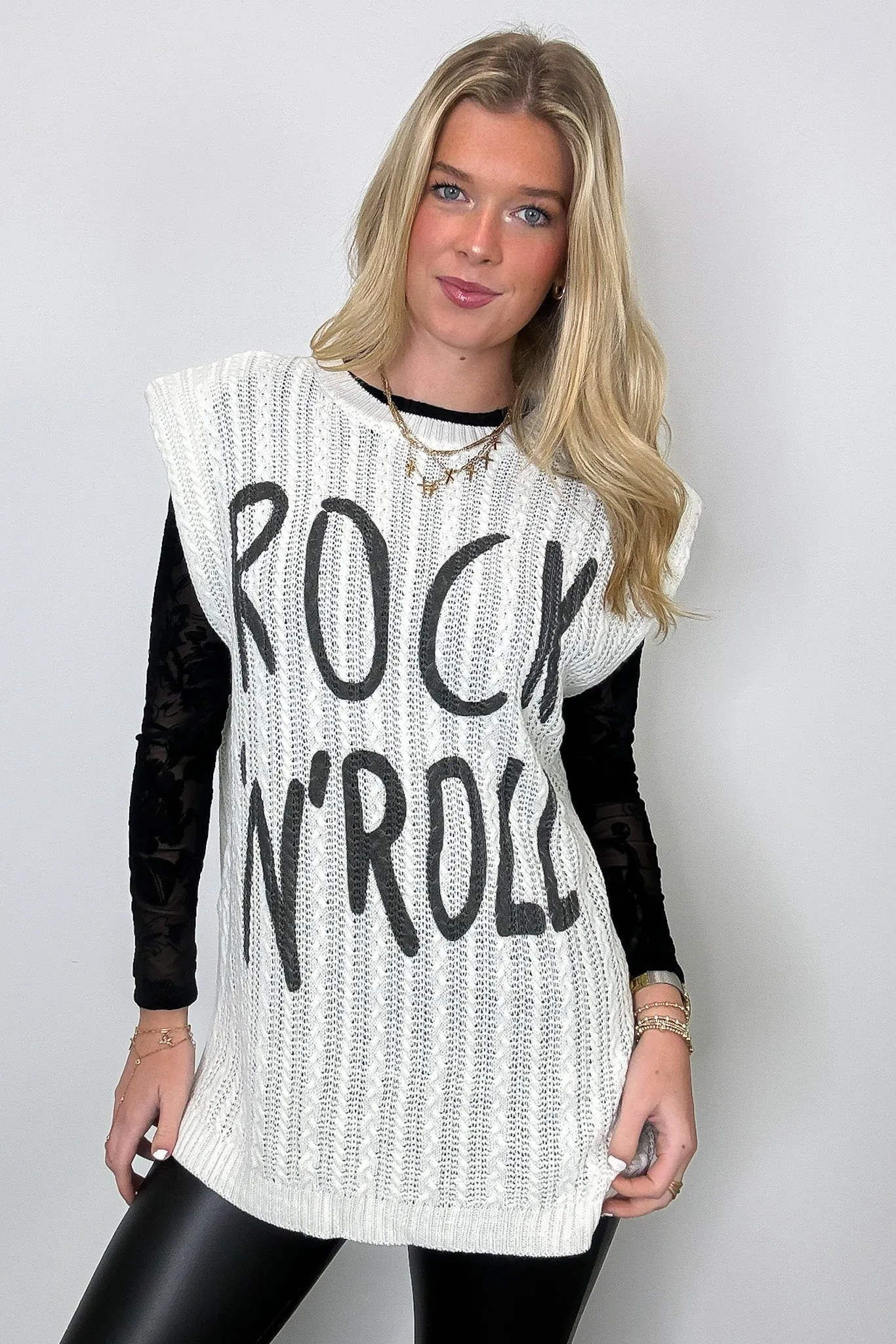Rock and Roll Graphic Top