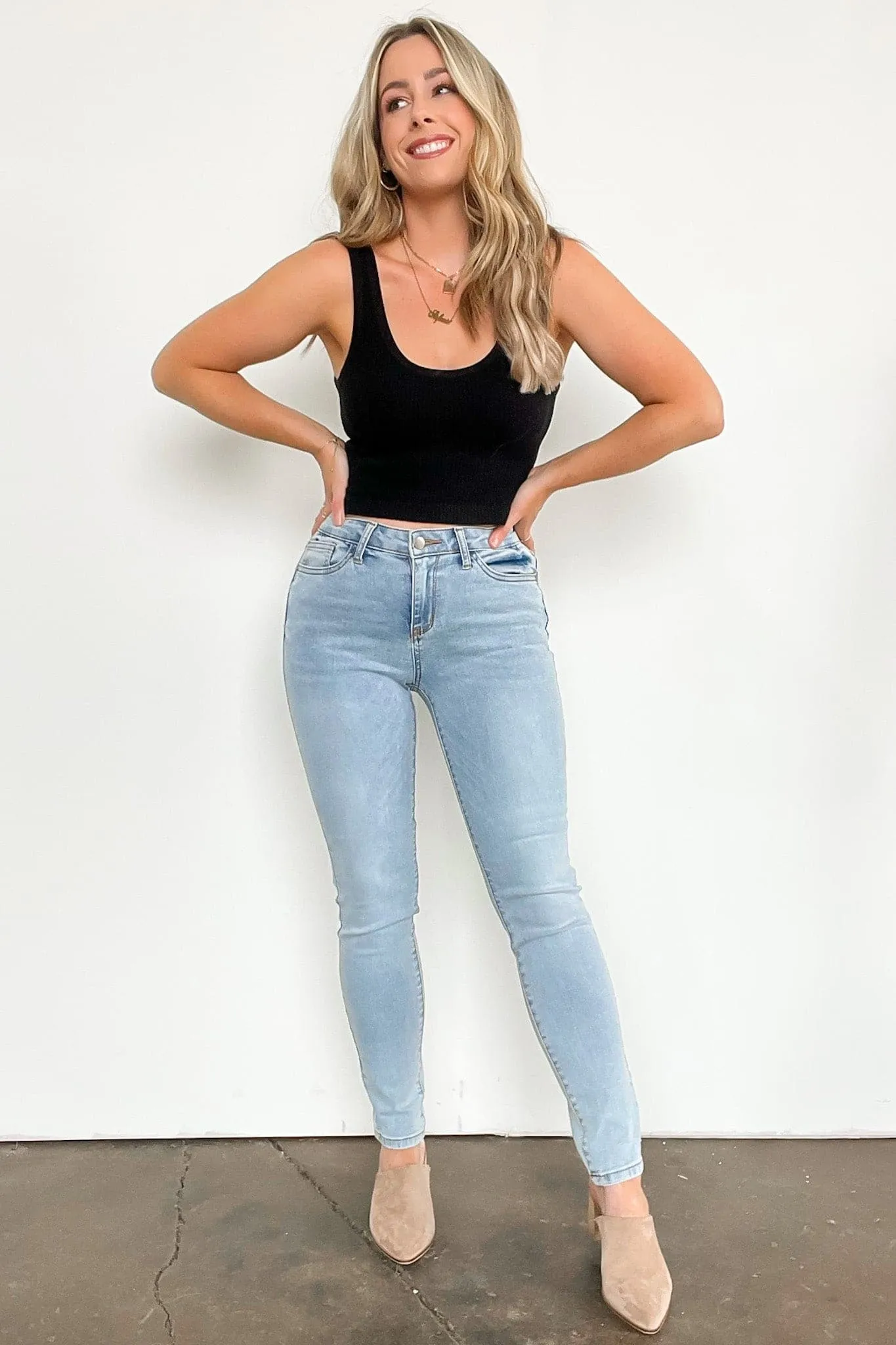 Romi Soft Washed Skinny Jeans - FINAL SALE