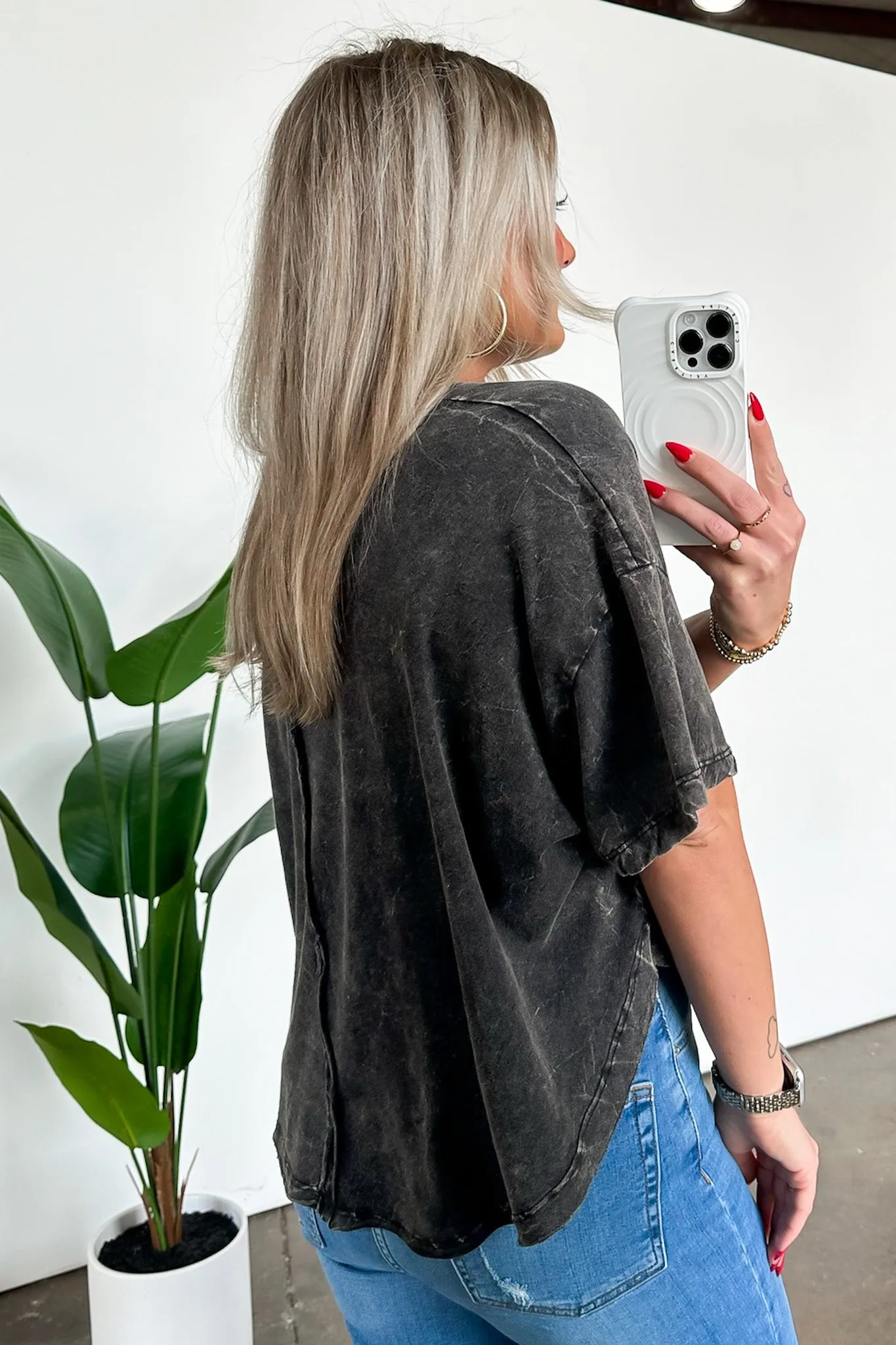 Senoia Mineral Washed Relaxed Fit Top - BACK IN STOCK