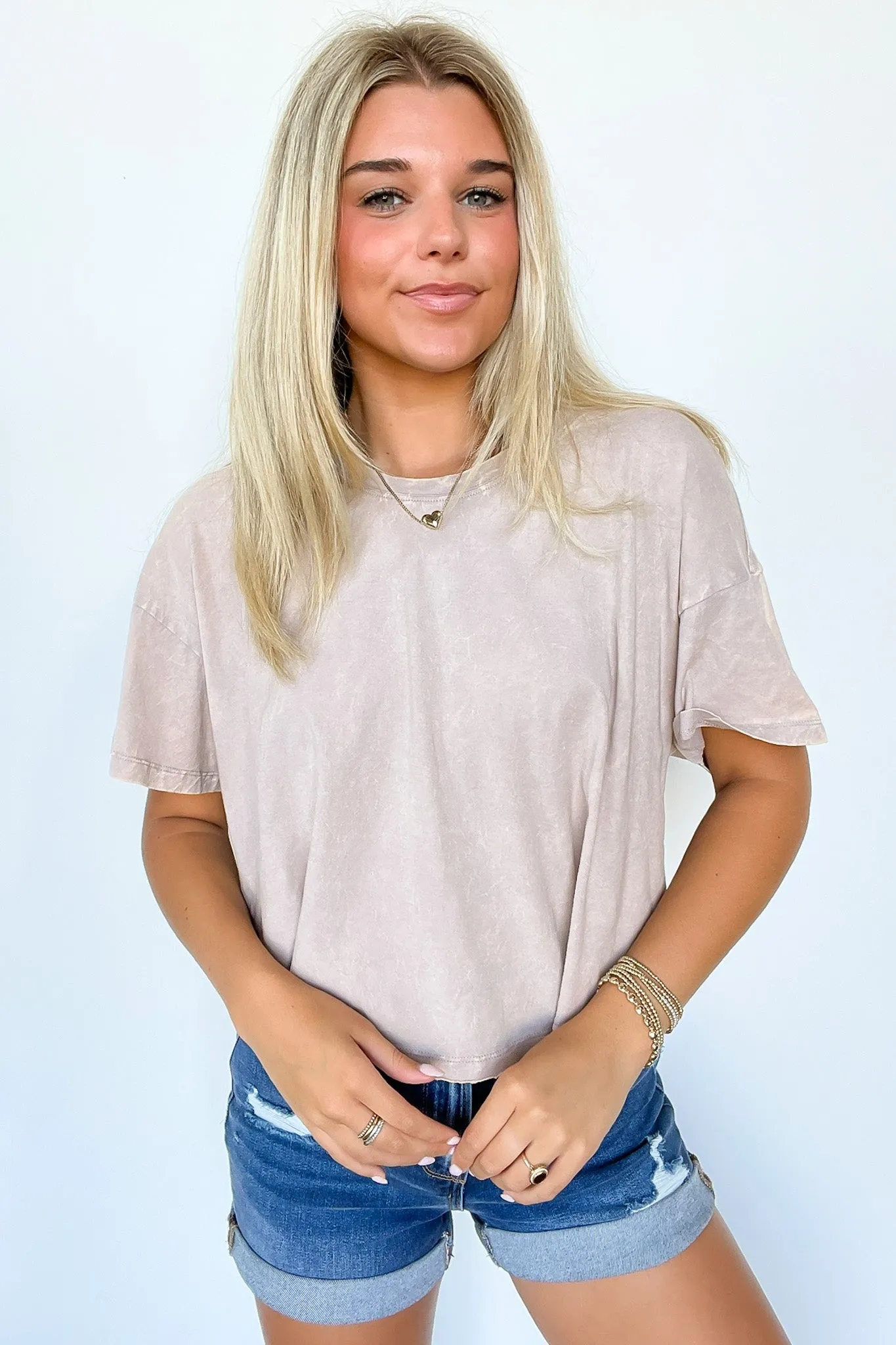 Senoia Mineral Washed Relaxed Fit Top - BACK IN STOCK