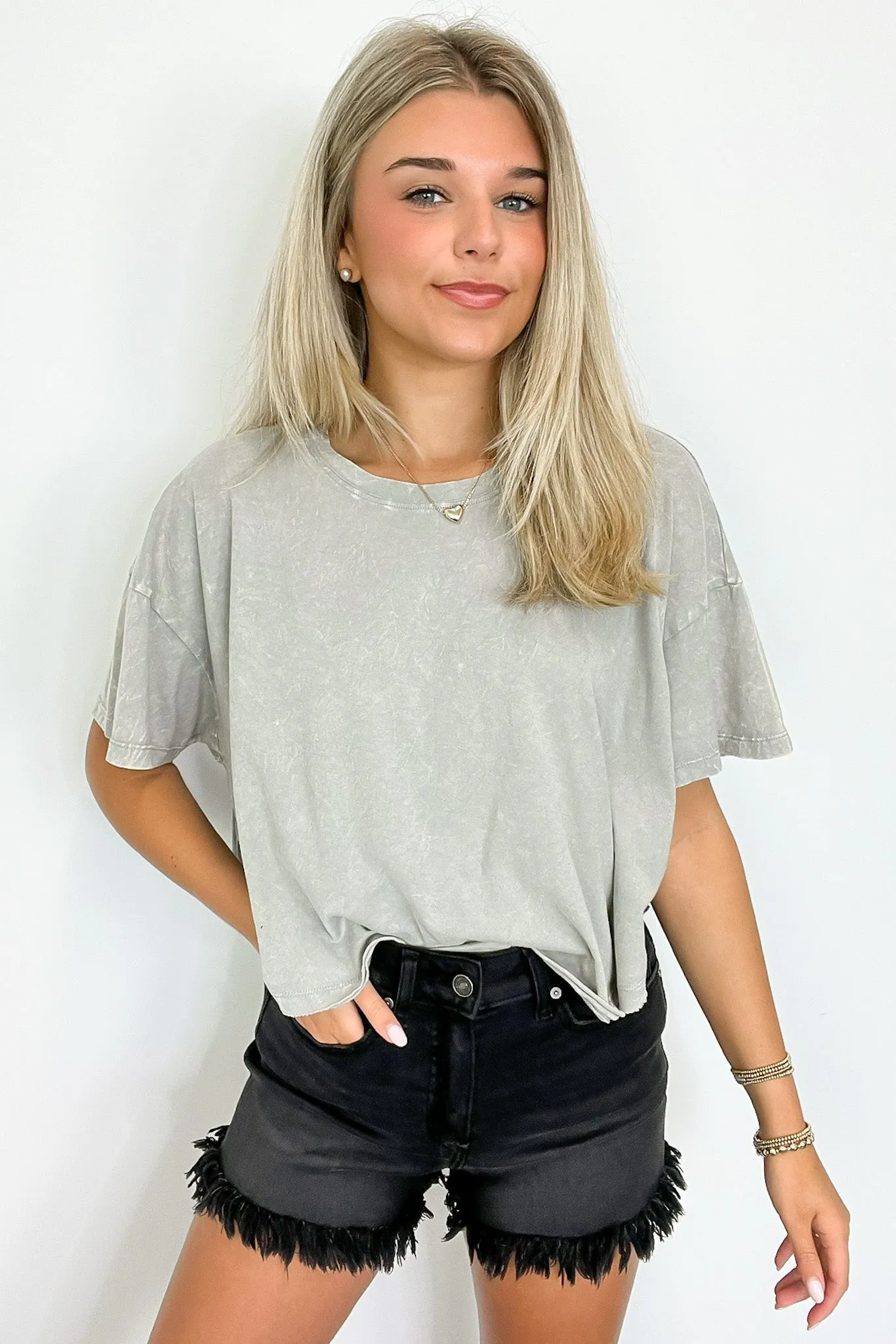 Senoia Mineral Washed Relaxed Fit Top - BACK IN STOCK