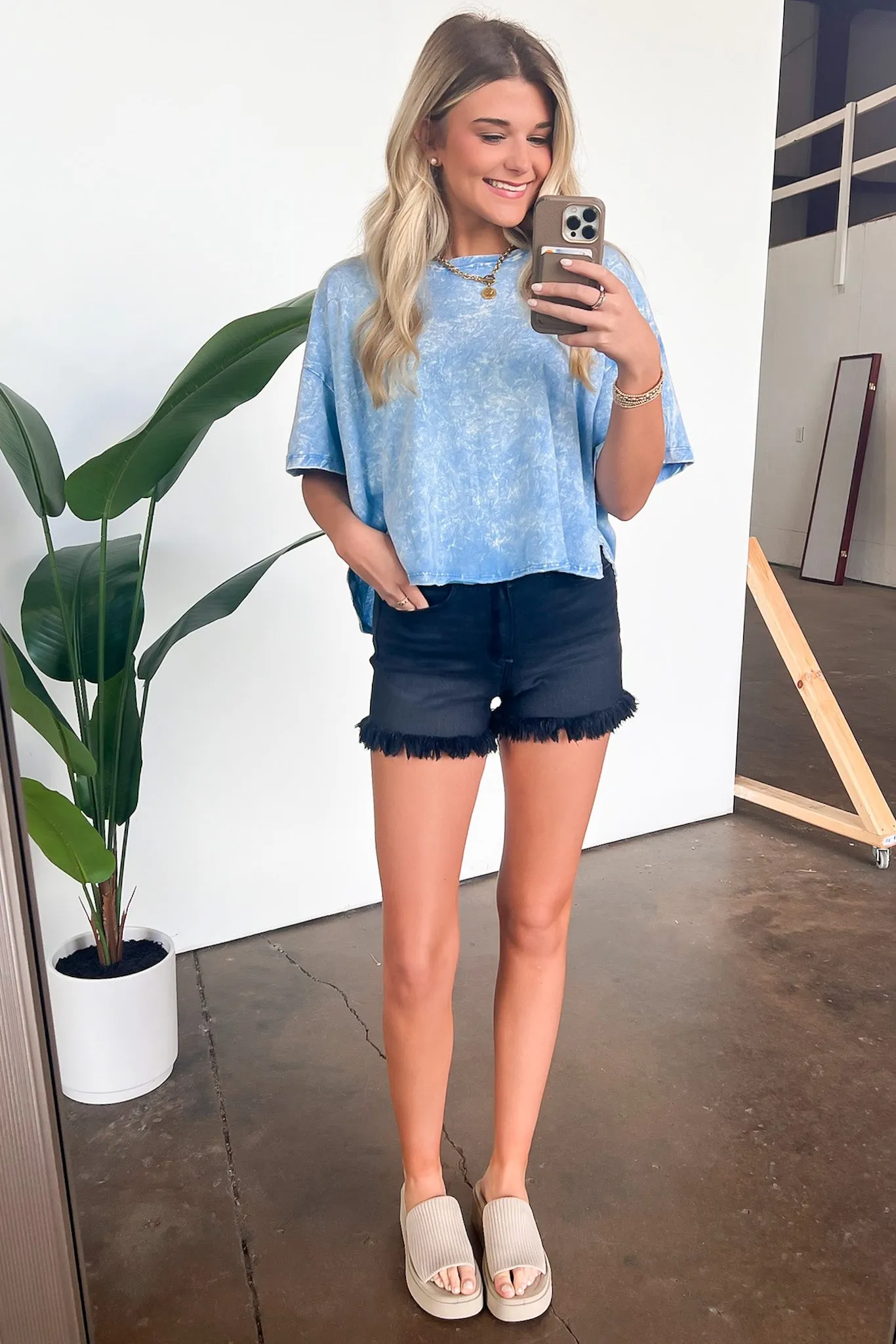 Senoia Mineral Washed Relaxed Fit Top - BACK IN STOCK