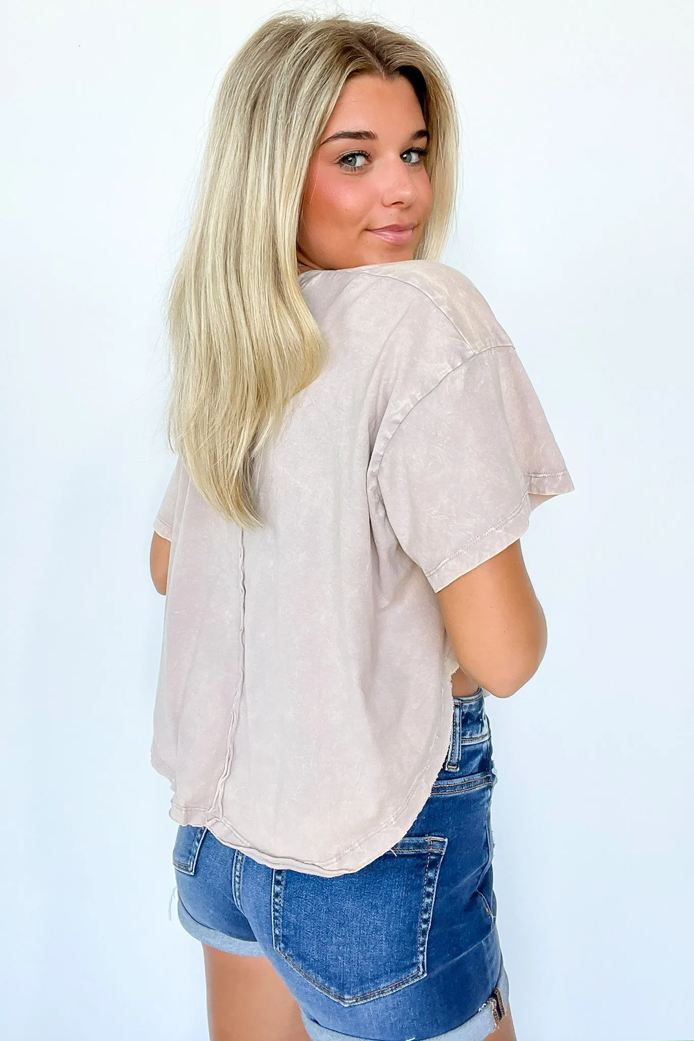 Senoia Mineral Washed Relaxed Fit Top - BACK IN STOCK