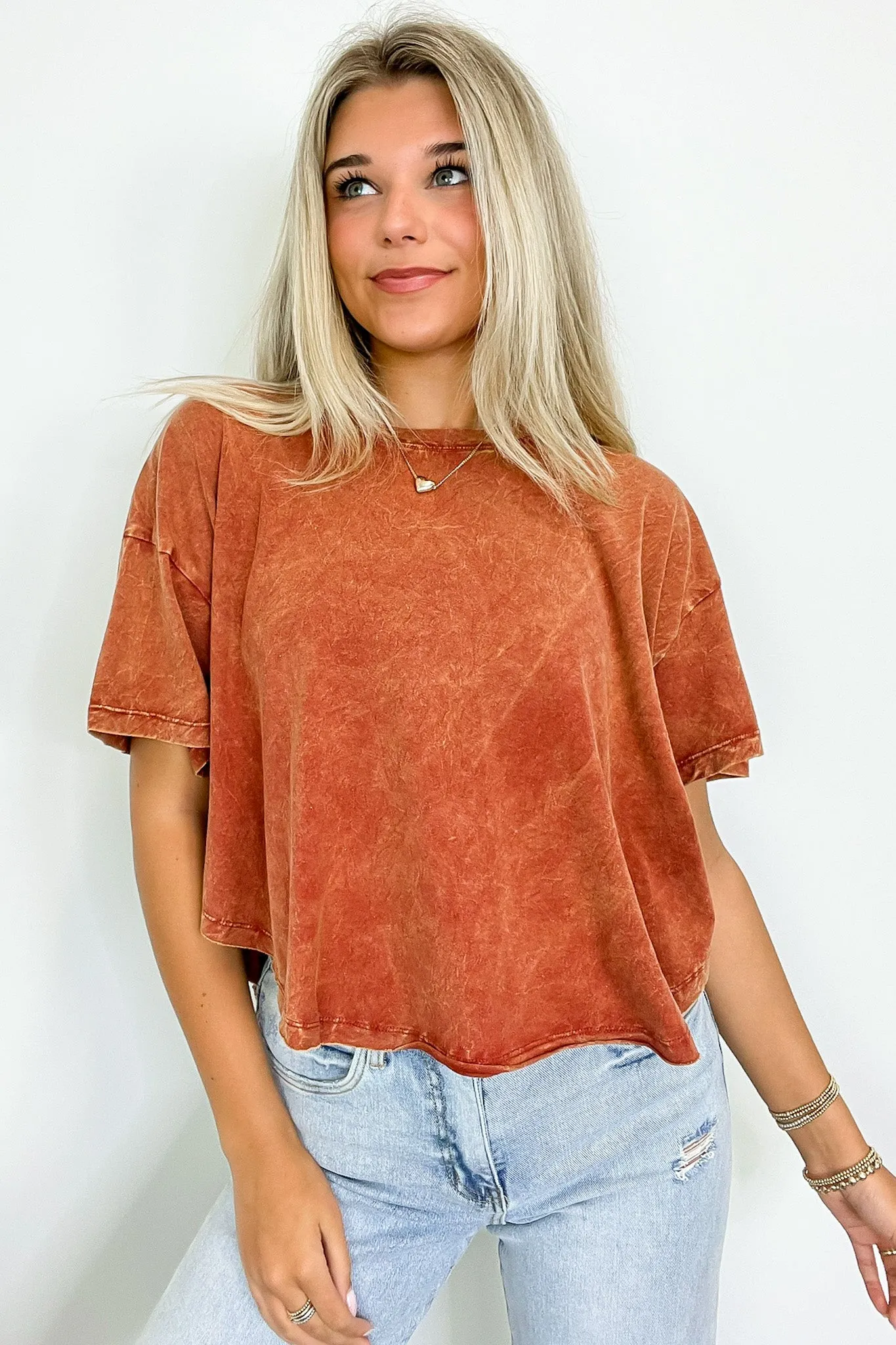 Senoia Mineral Washed Relaxed Fit Top - BACK IN STOCK