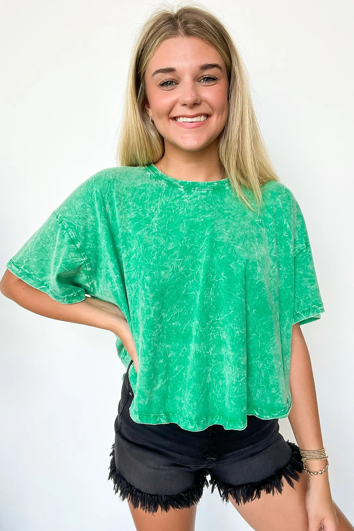 Senoia Mineral Washed Relaxed Fit Top - BACK IN STOCK