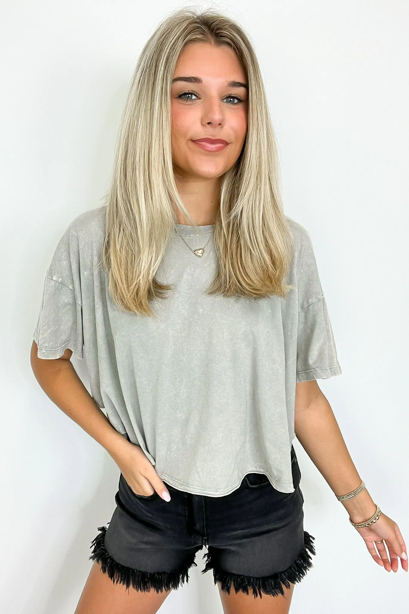 Senoia Mineral Washed Relaxed Fit Top - BACK IN STOCK