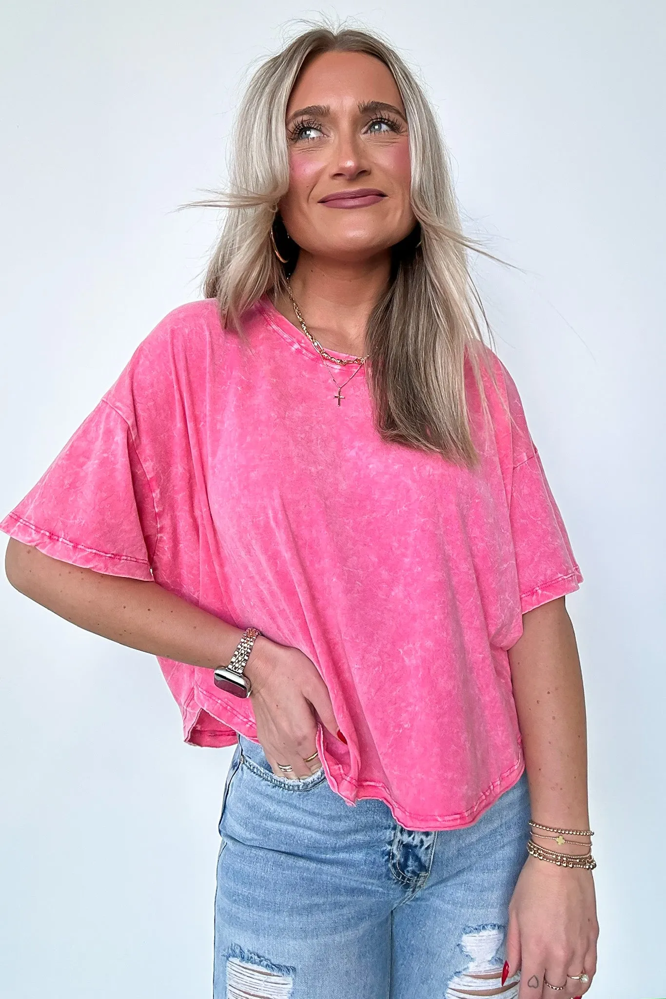 Senoia Mineral Washed Relaxed Fit Top - BACK IN STOCK