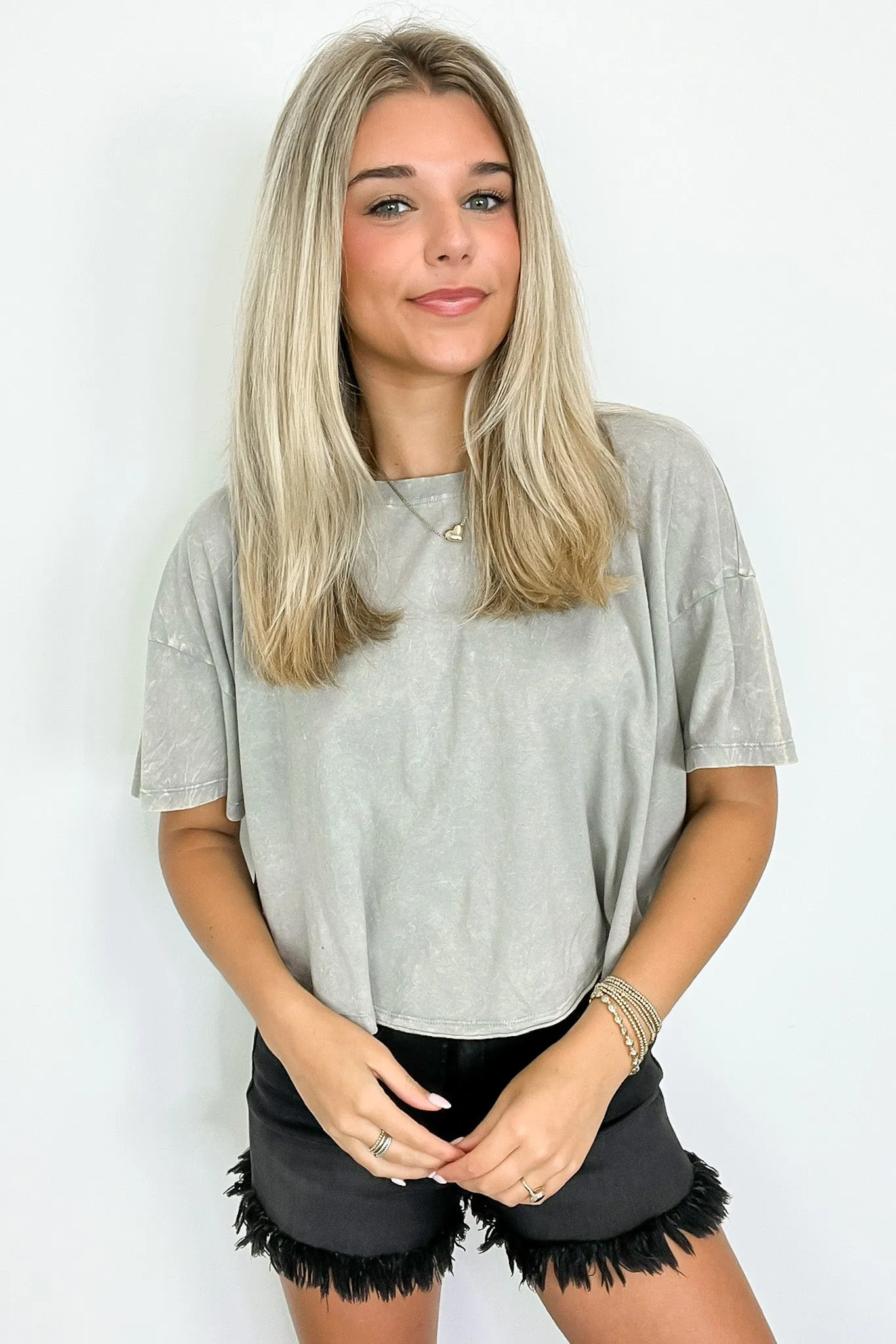 Senoia Mineral Washed Relaxed Fit Top - BACK IN STOCK