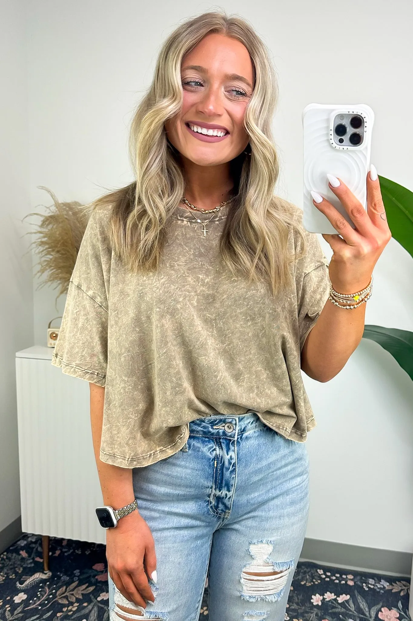 Senoia Mineral Washed Relaxed Fit Top - BACK IN STOCK
