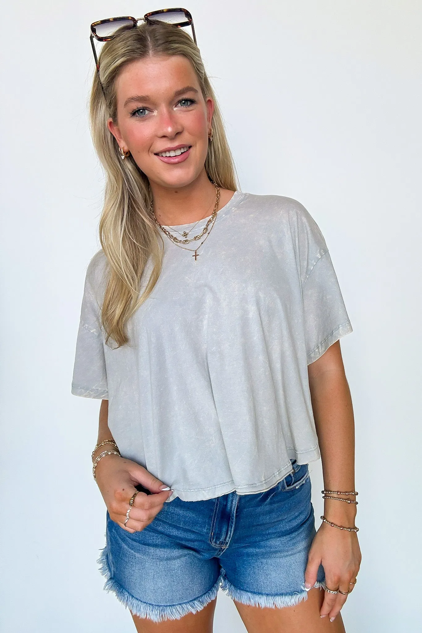 Senoia Mineral Washed Relaxed Fit Top - BACK IN STOCK