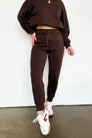 Sporty Chic Scuba Knit Joggers - FINAL SALE