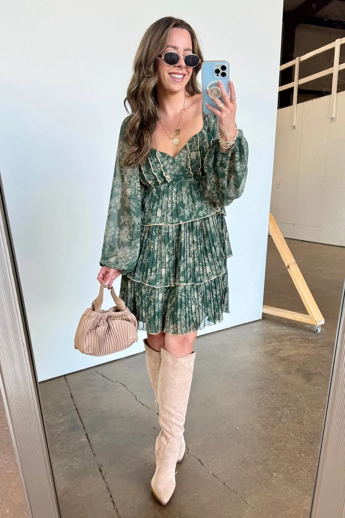 Sweet Beauty Floral Tiered Dress - FINAL SALE