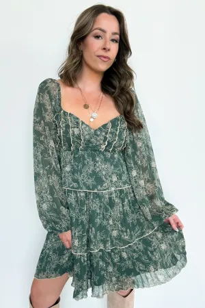 Sweet Beauty Floral Tiered Dress - FINAL SALE