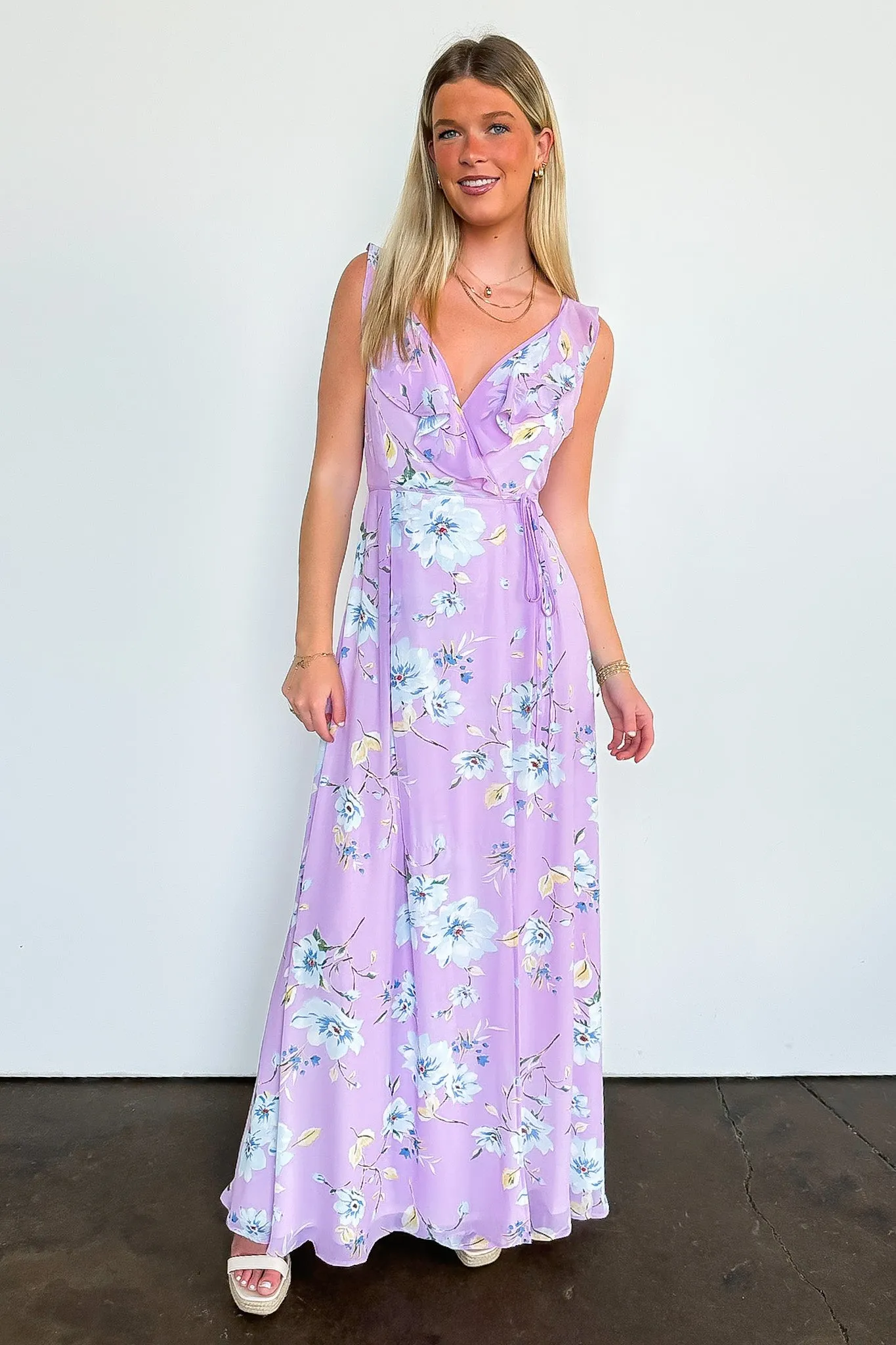Sweet Designs Floral Wrap Dress