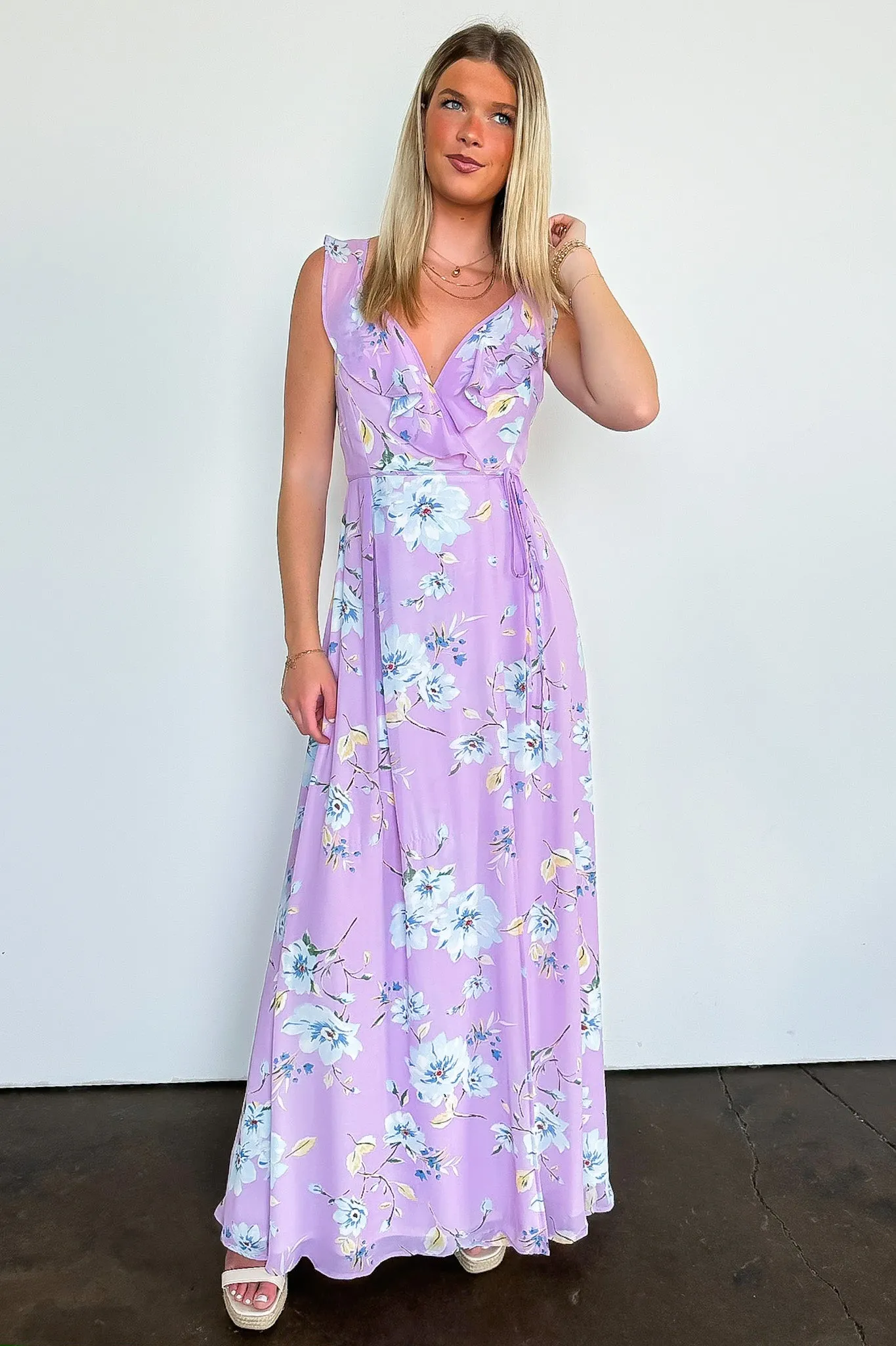Sweet Designs Floral Wrap Dress