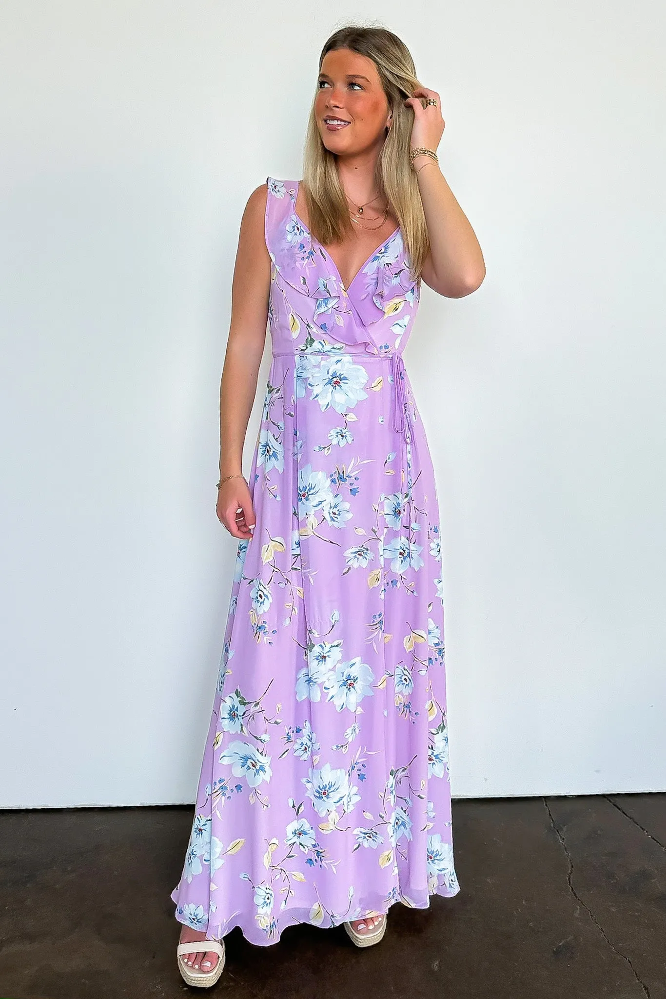 Sweet Designs Floral Wrap Dress
