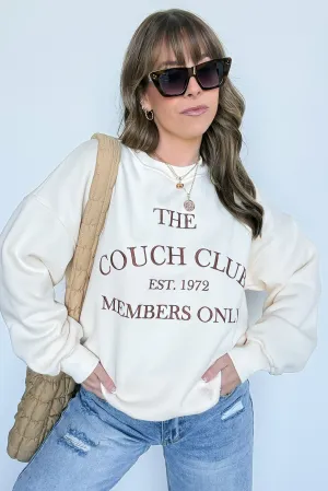 The Couch Club Graphic Pullover - FINAL SALE