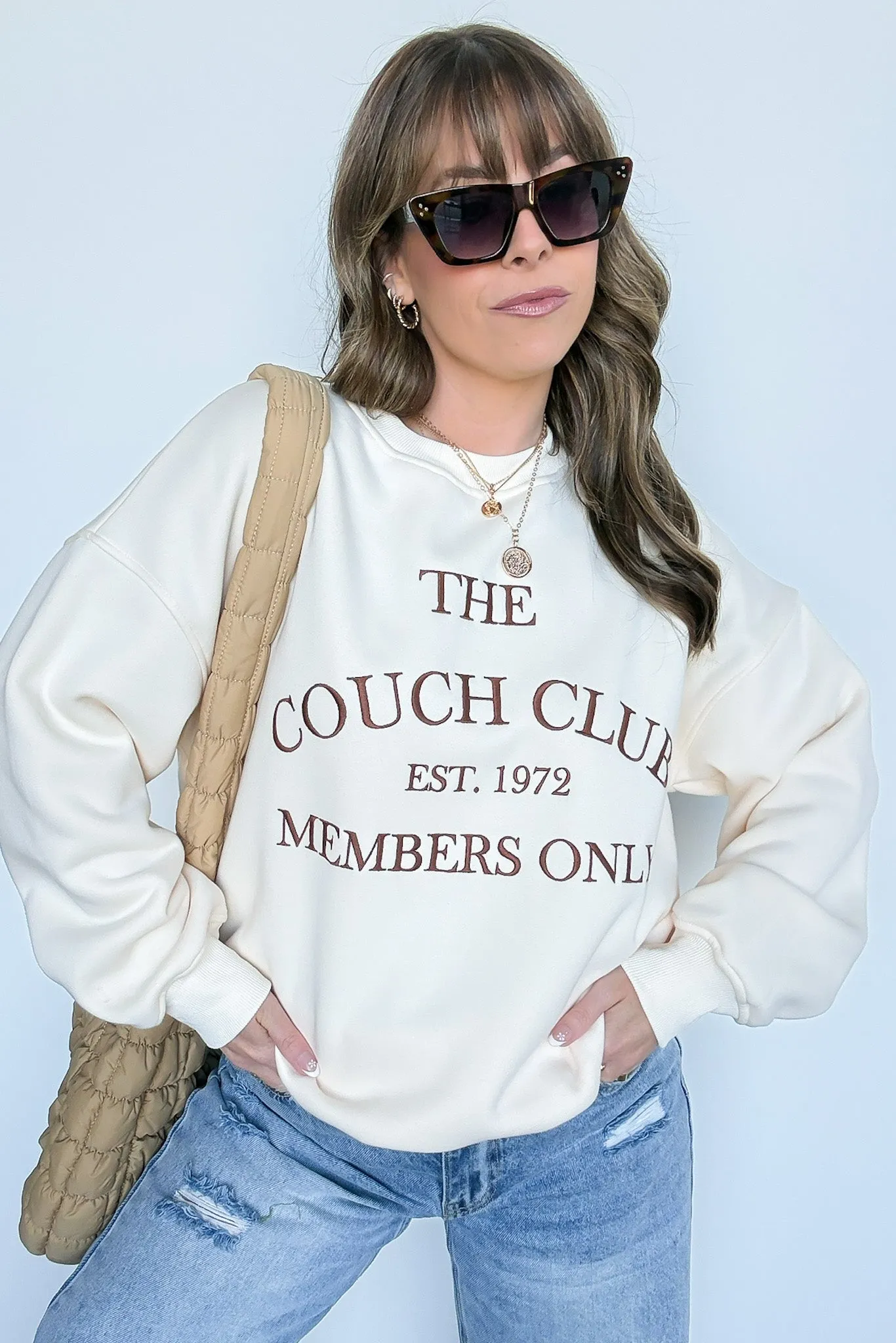 The Couch Club Graphic Pullover - FINAL SALE