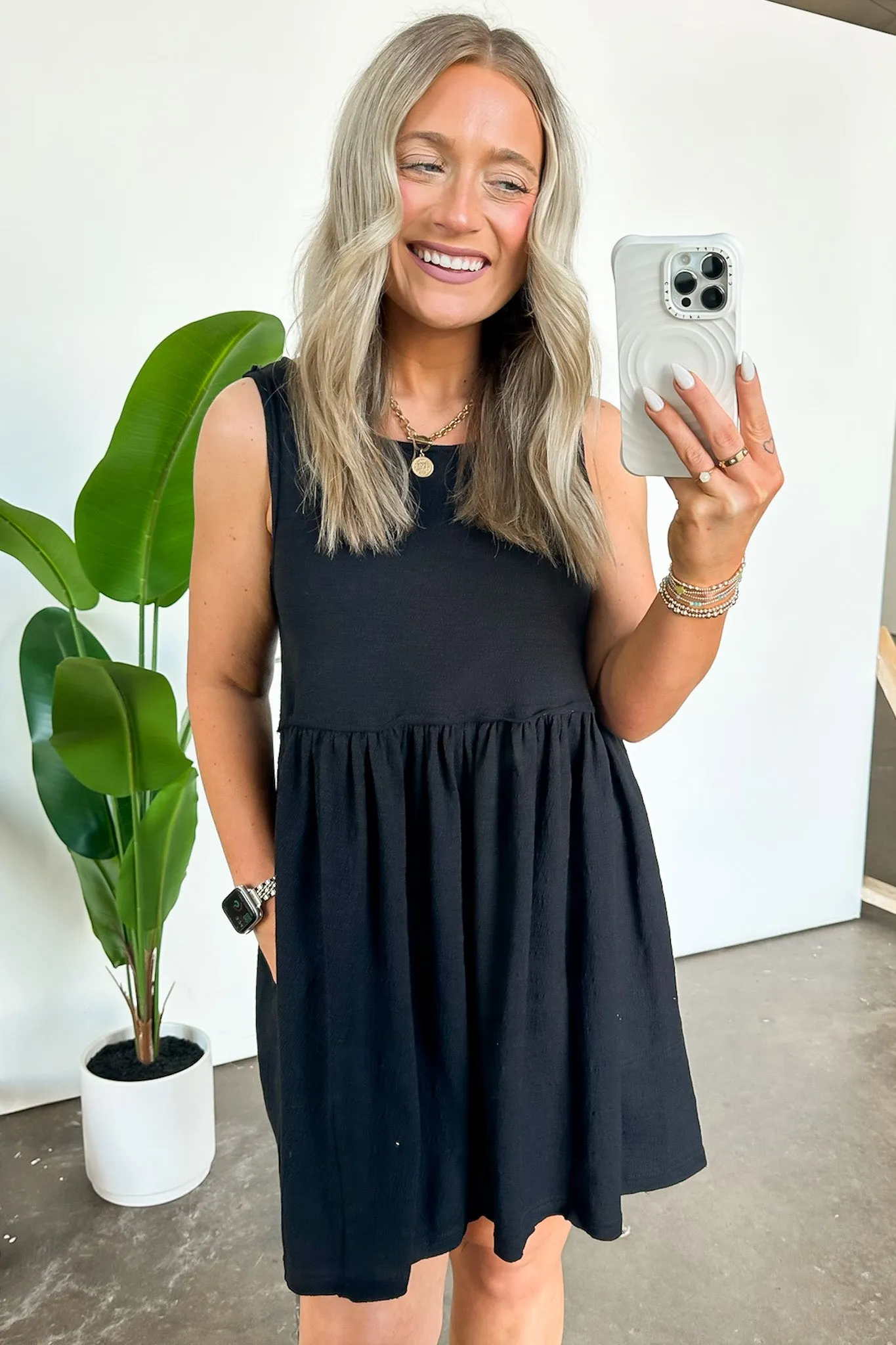 Torie Flowy Babydoll Dress - FINAL SALE