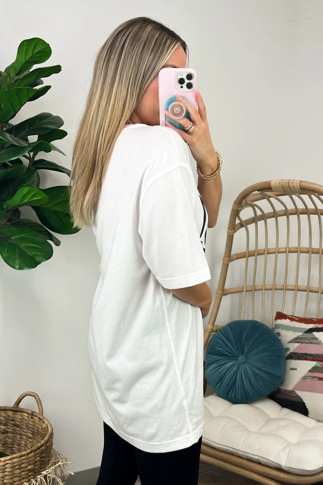 Trick or Treat Oversized Graphic Tee - FINAL SALE