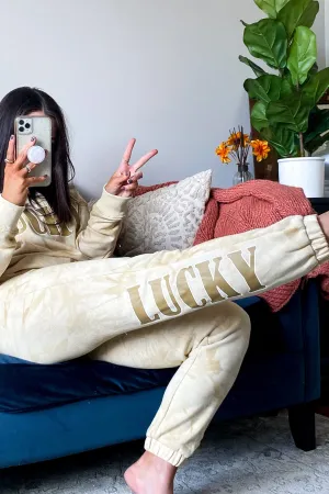 True Comfort Marble Dye Jogger Sweatpants - FINAL SALE