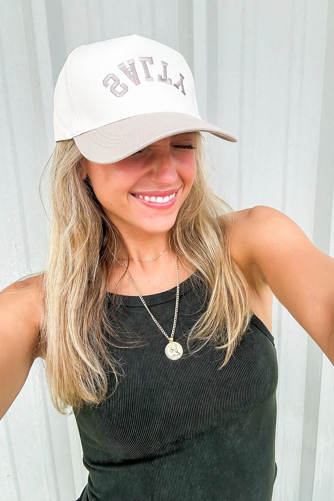 Upside Down SALTY Embroidered Hat