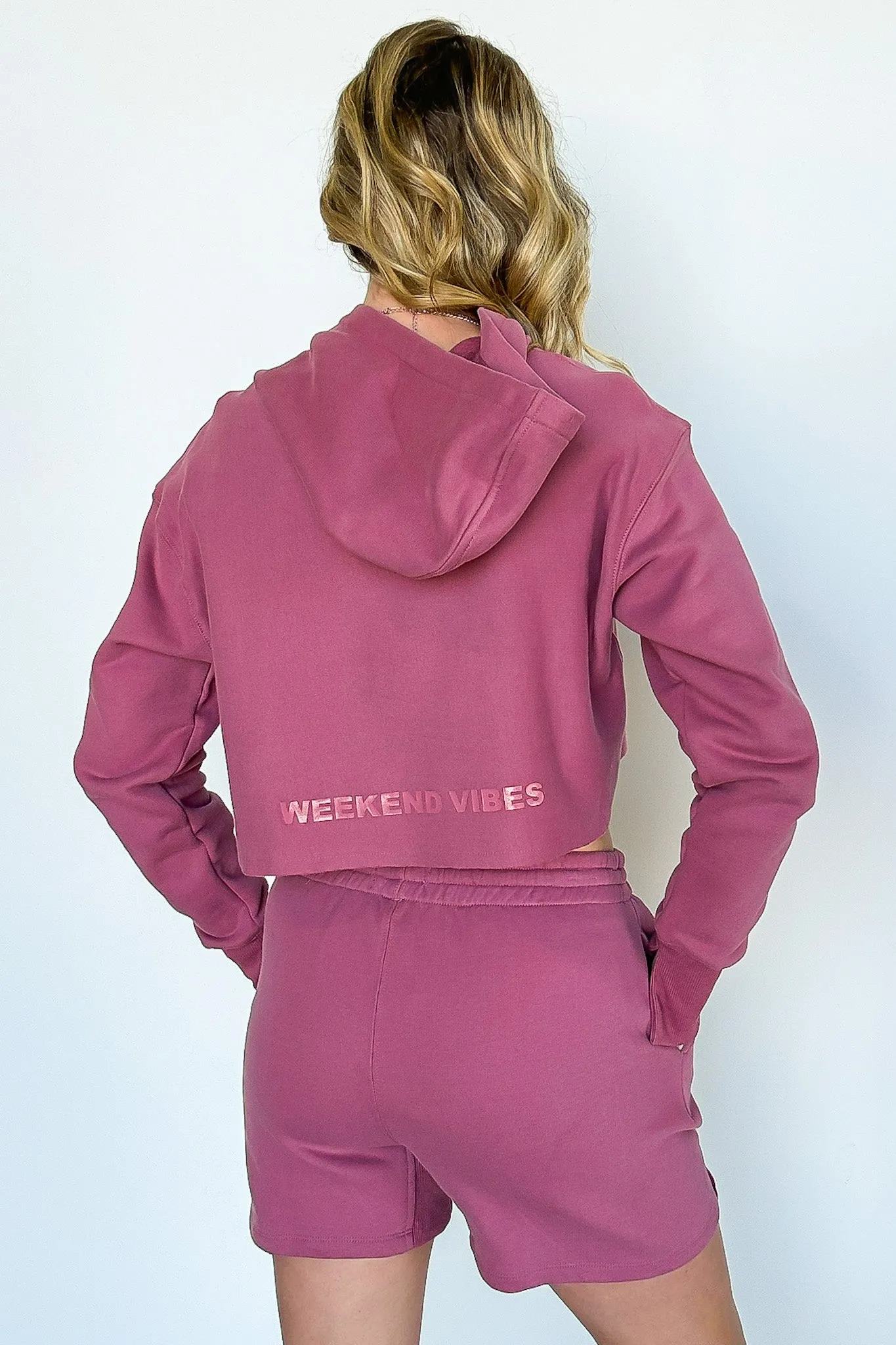 Weekend Vibe Relaxed Fit Hoodie Sweatshirt