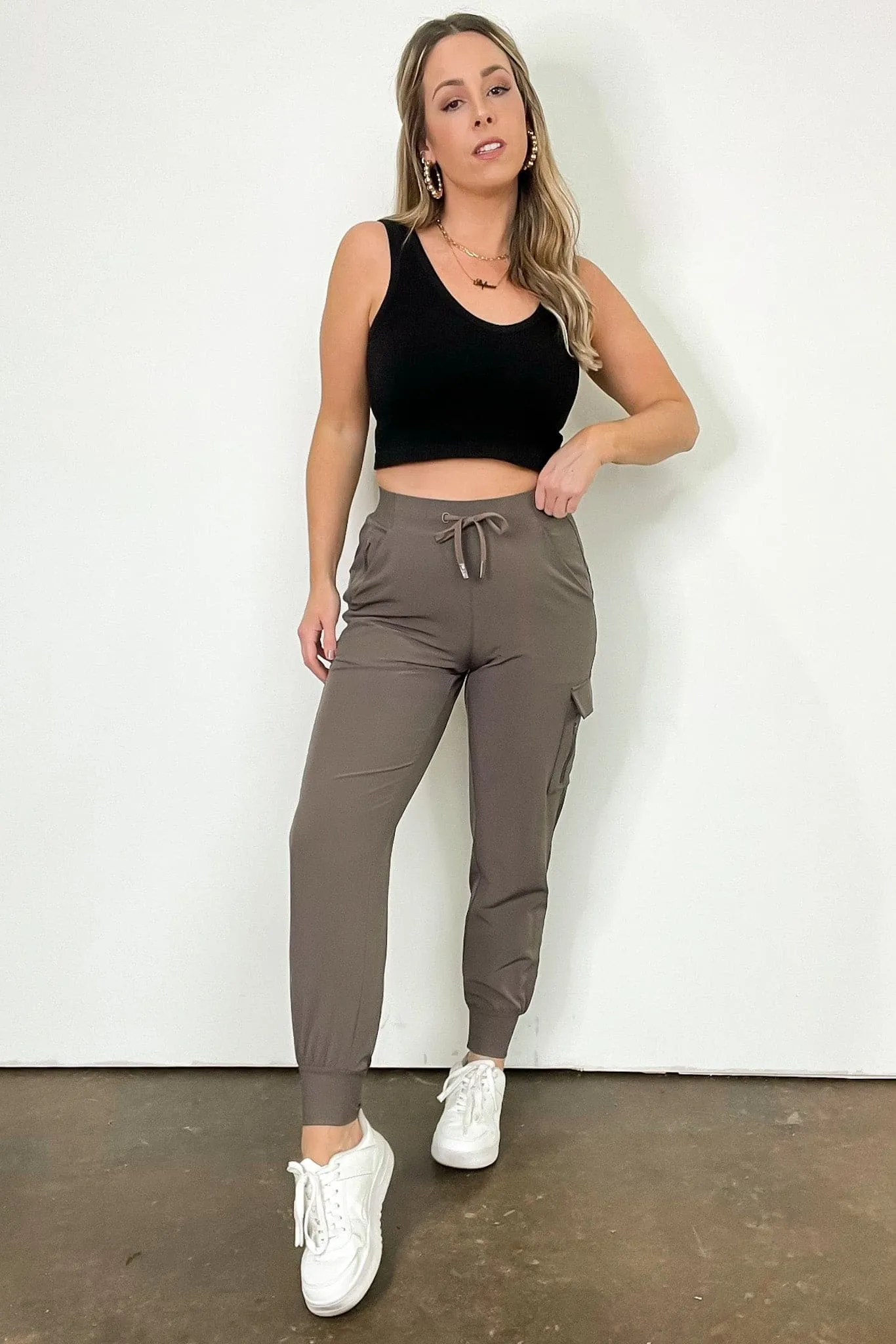 Whynn Drawstring Cargo Joggers