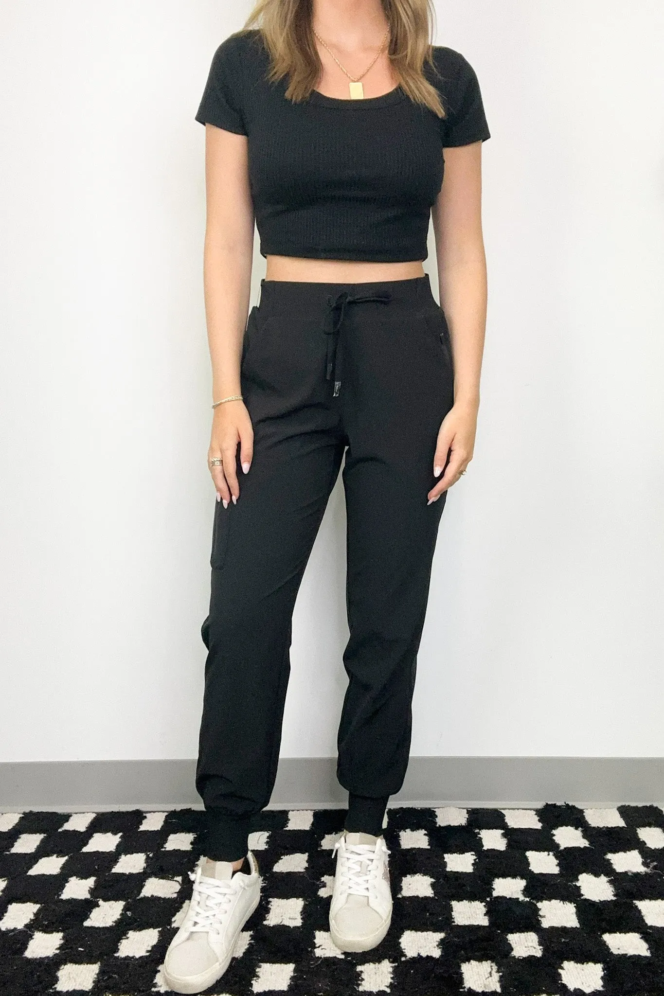 Whynn Drawstring Cargo Joggers