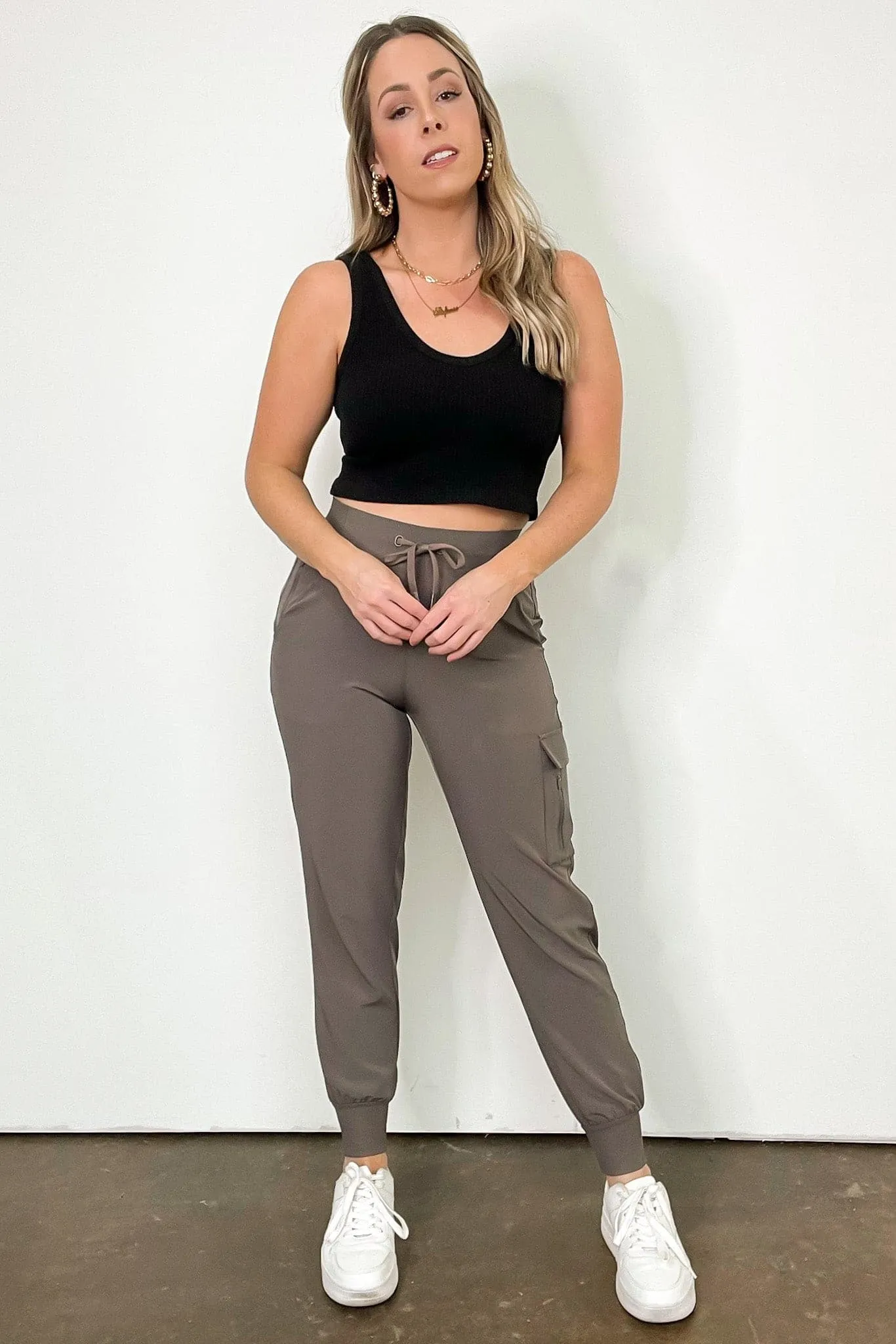 Whynn Drawstring Cargo Joggers