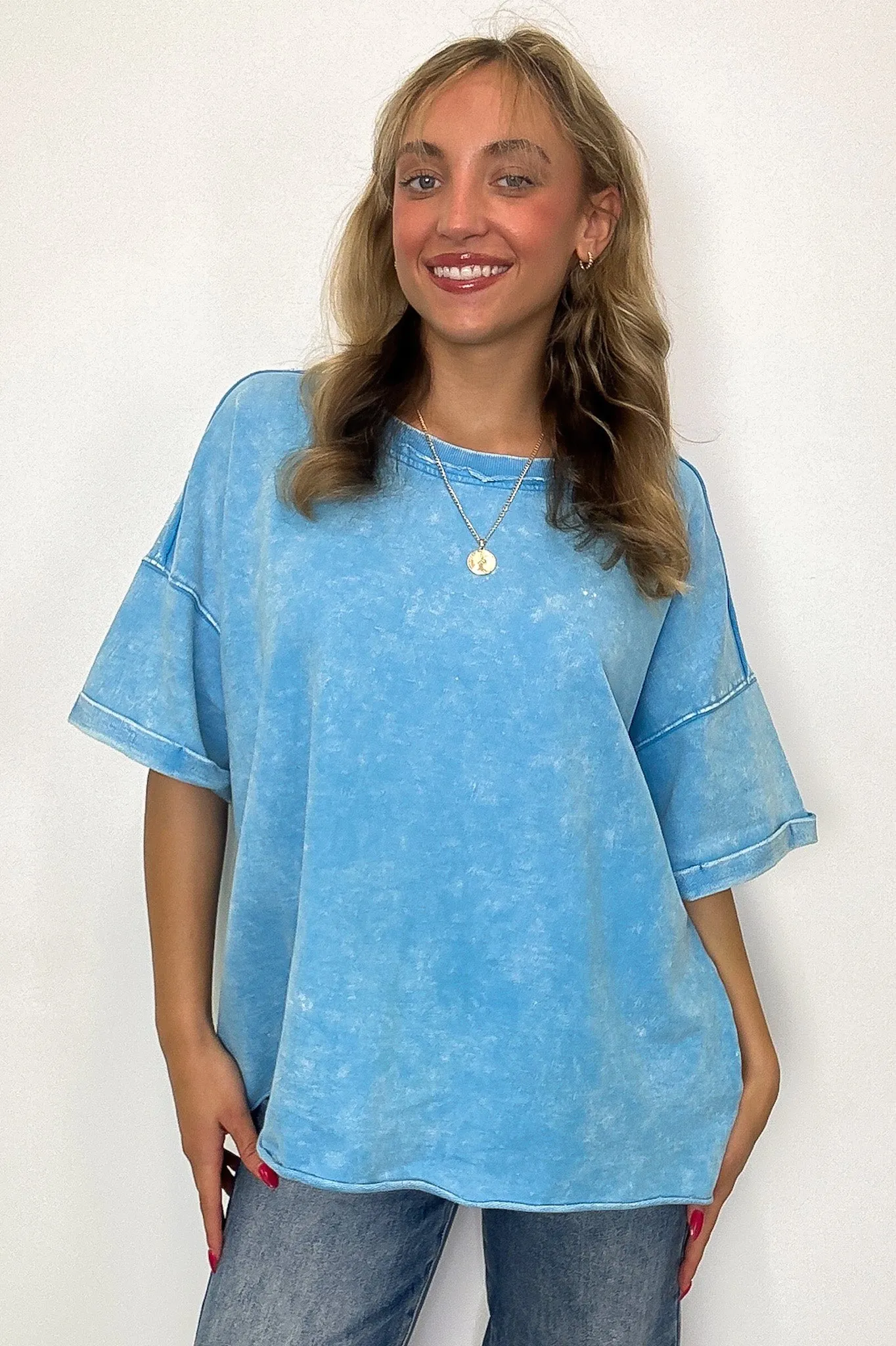 Wild Drift Acid Wash Relaxed Tee - BACK IN STOCK