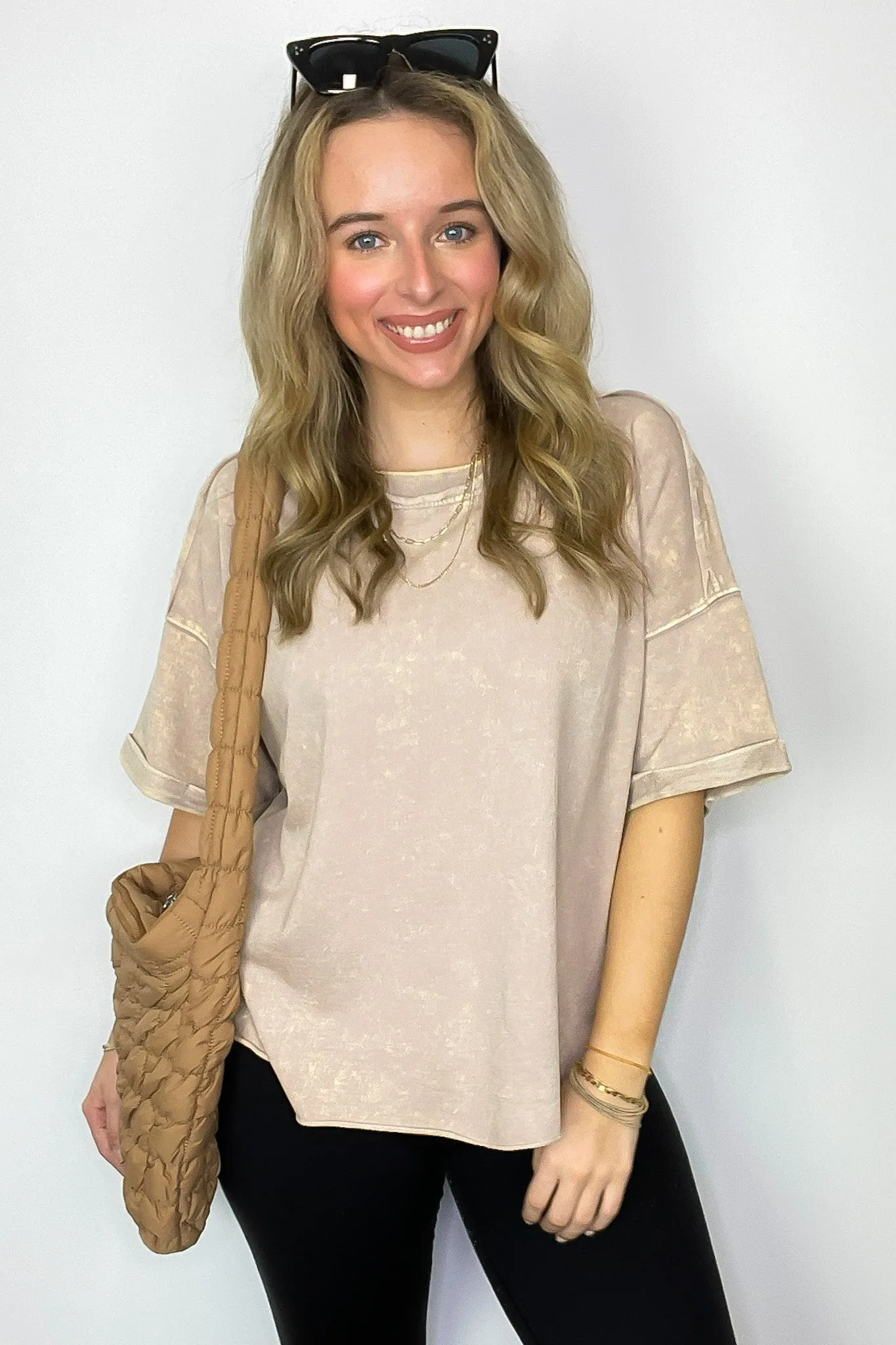 Wild Drift Acid Wash Relaxed Tee - BACK IN STOCK