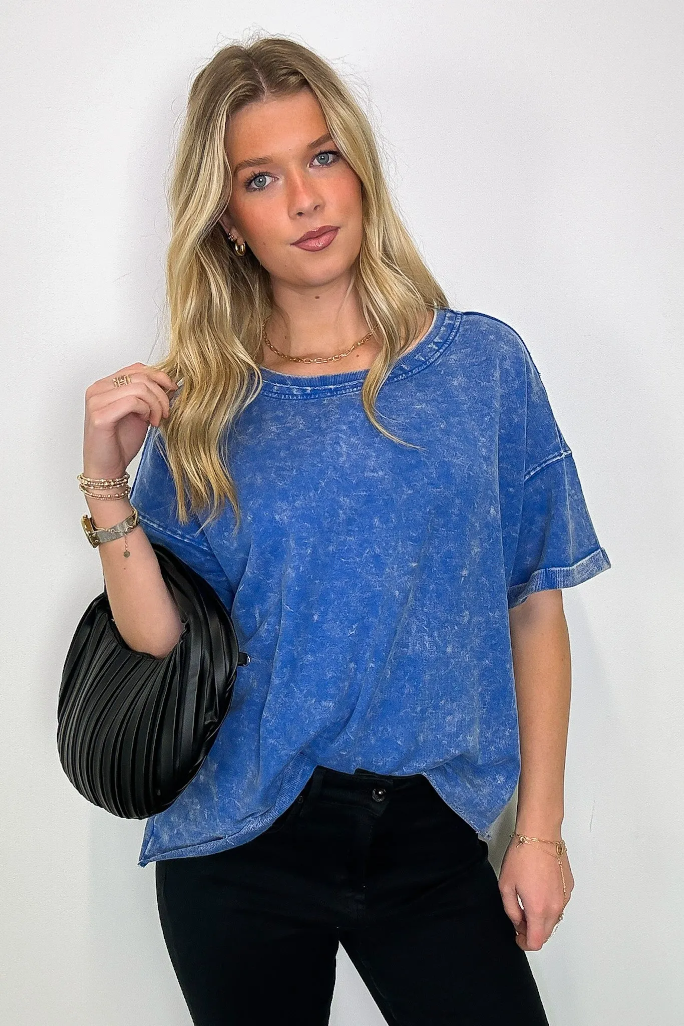 Wild Drift Acid Wash Relaxed Tee - BACK IN STOCK