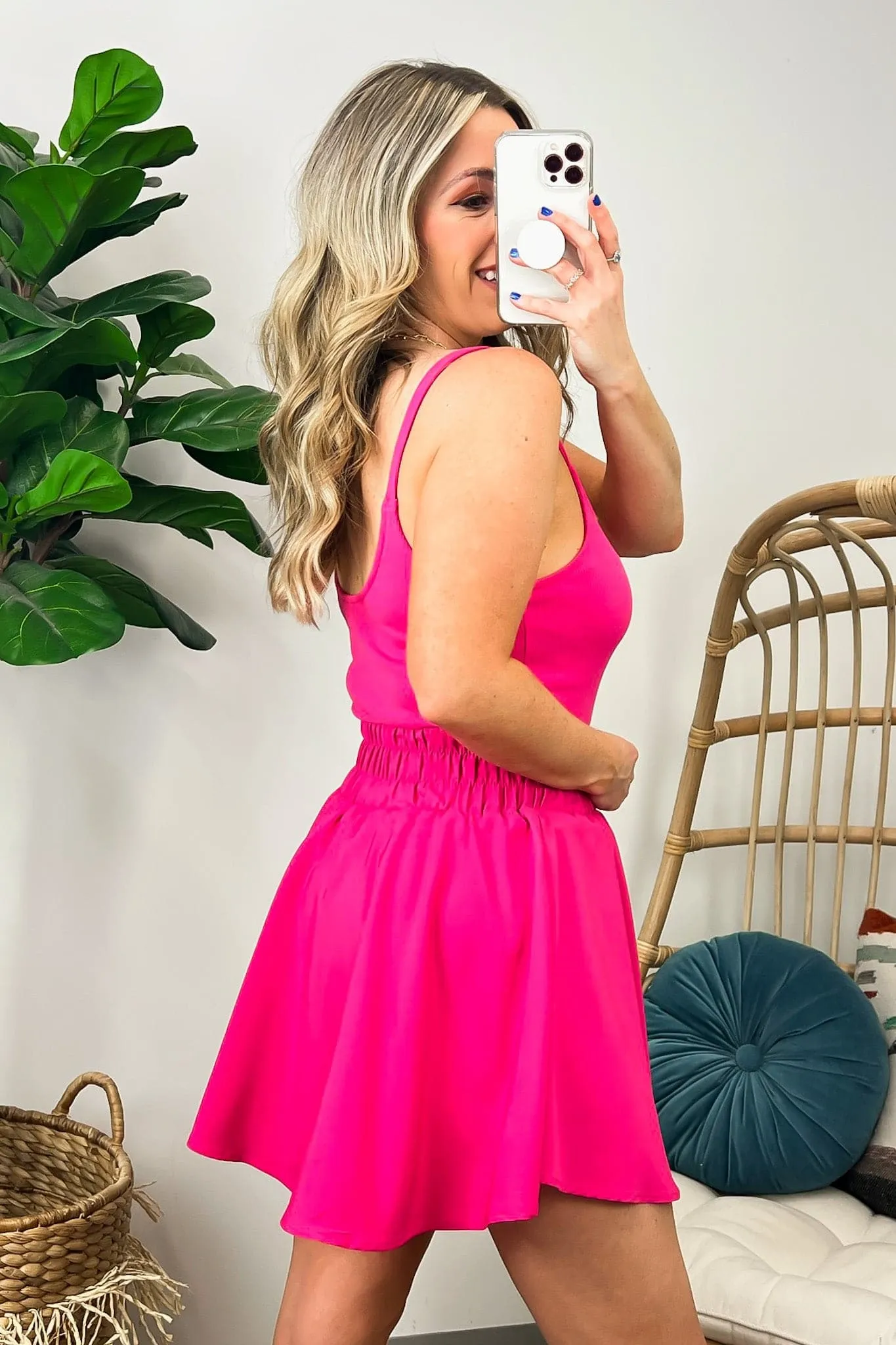 Zaia Smocked Waist Tennis Athletic Dress - FINAL SALE